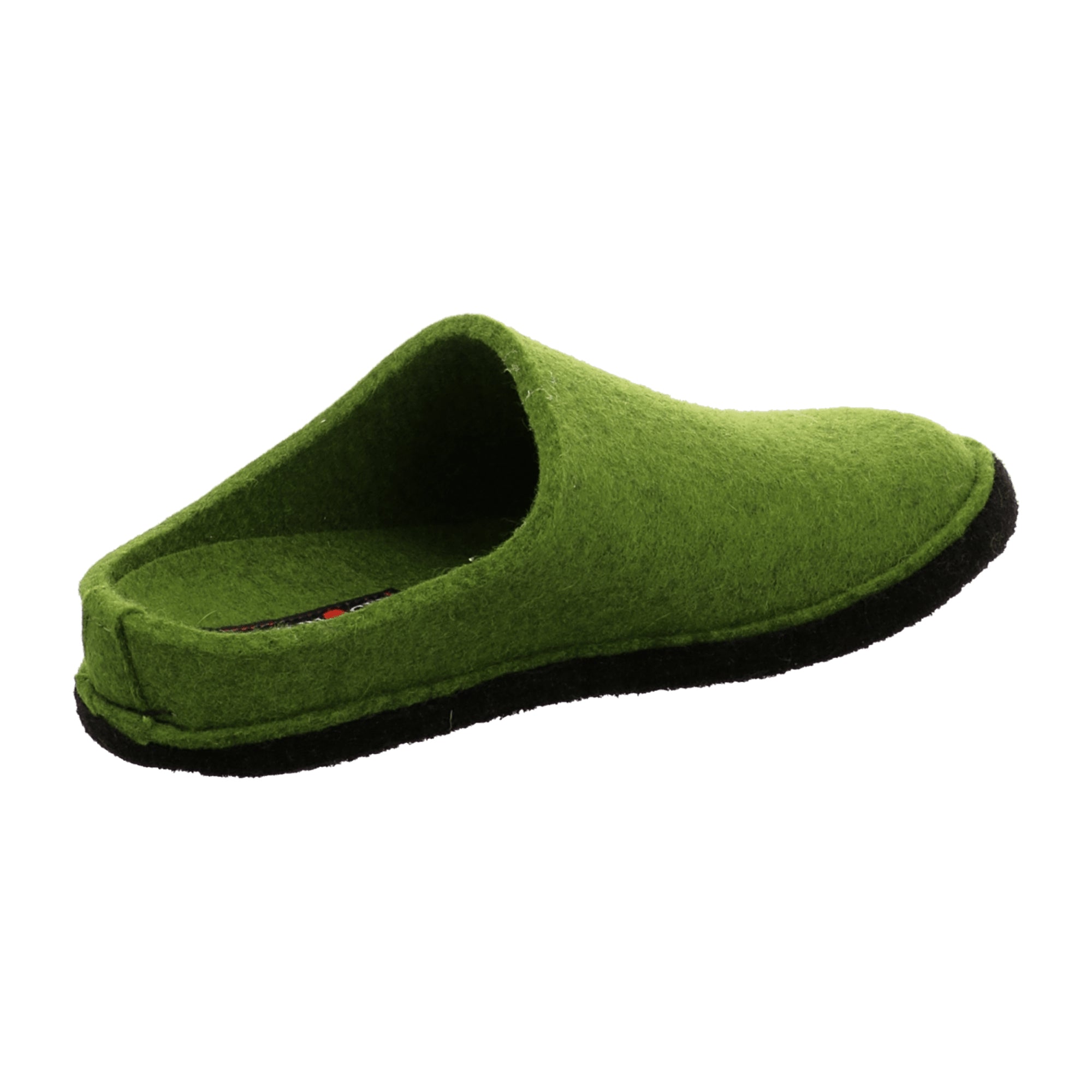 Haflinger Flair Soft Men's Slippers, Green - Comfortable & Durable Indoor Footwear