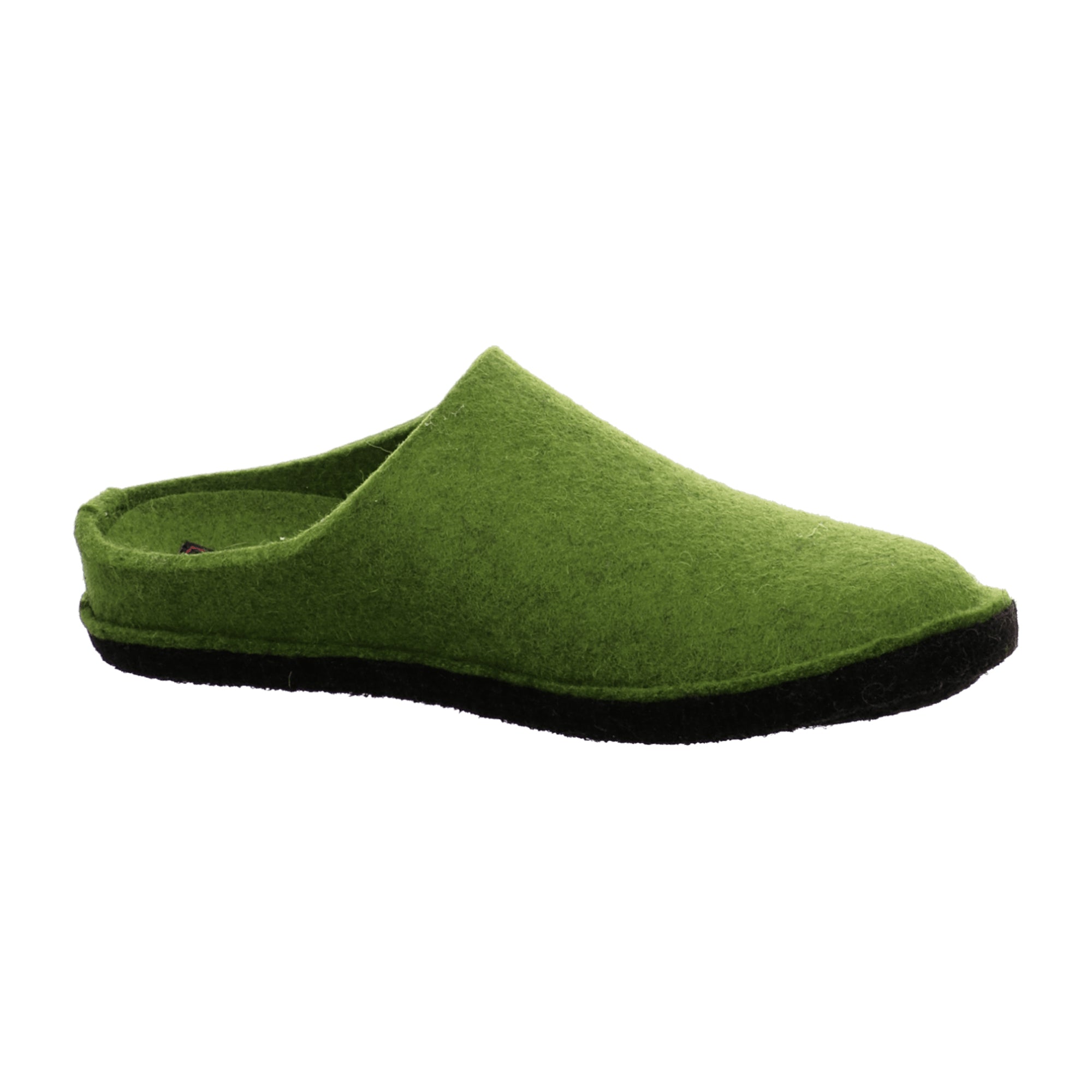 Haflinger Flair Soft Men's Slippers, Green - Comfortable & Durable Indoor Footwear