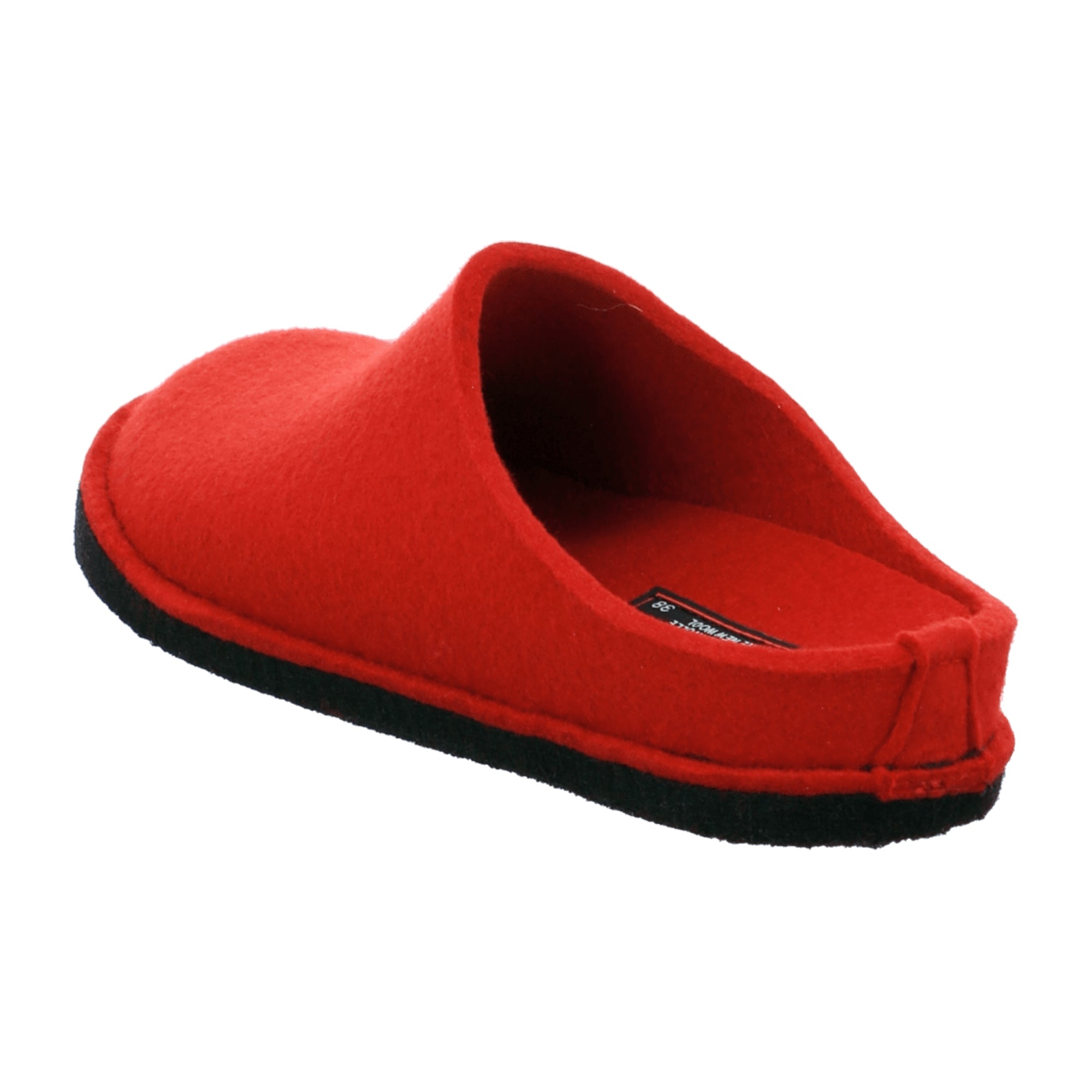 Haflinger Men's Slippers in Red - Comfortable & Stylish Indoor Footwear