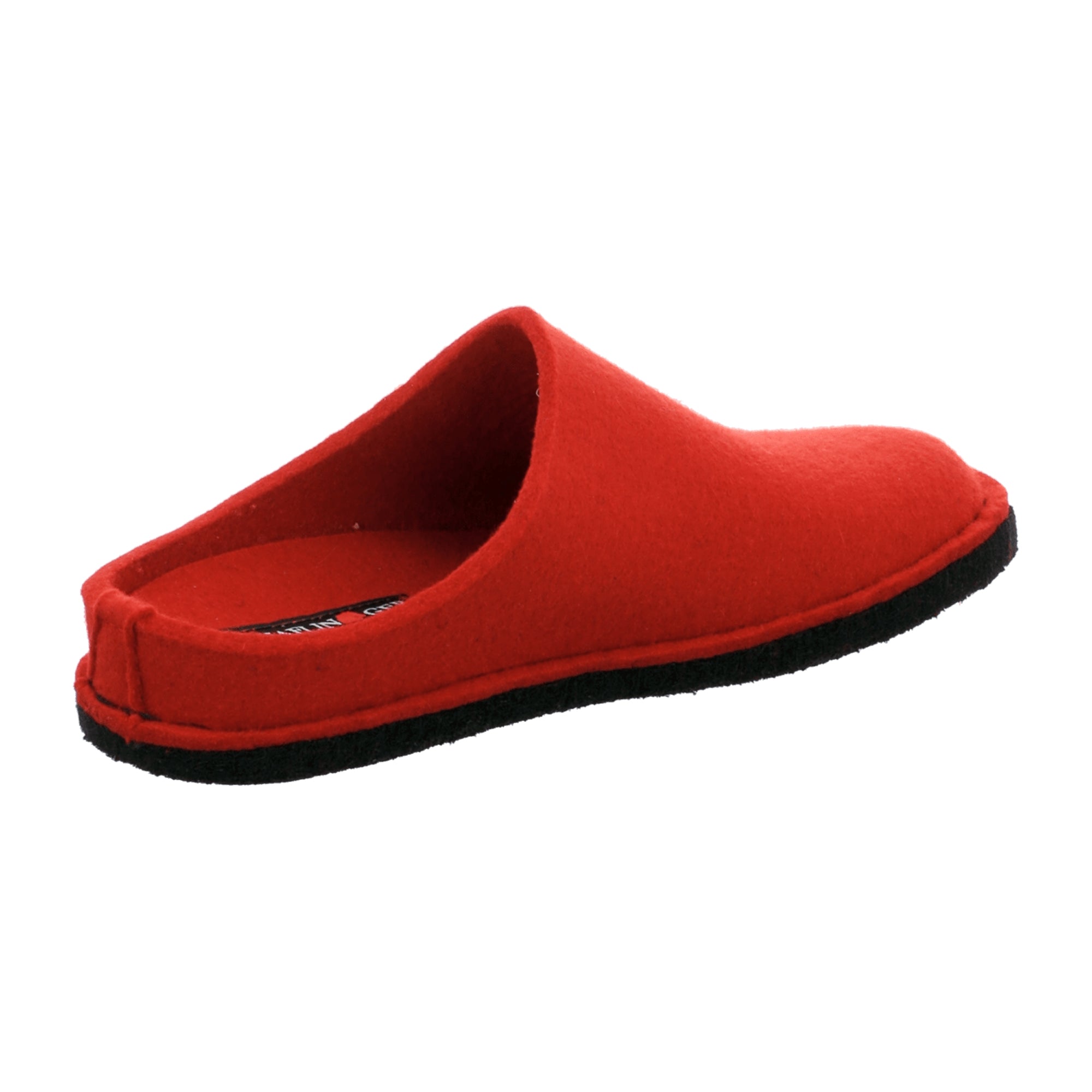 Haflinger Men's Slippers in Red - Comfortable & Stylish Indoor Footwear