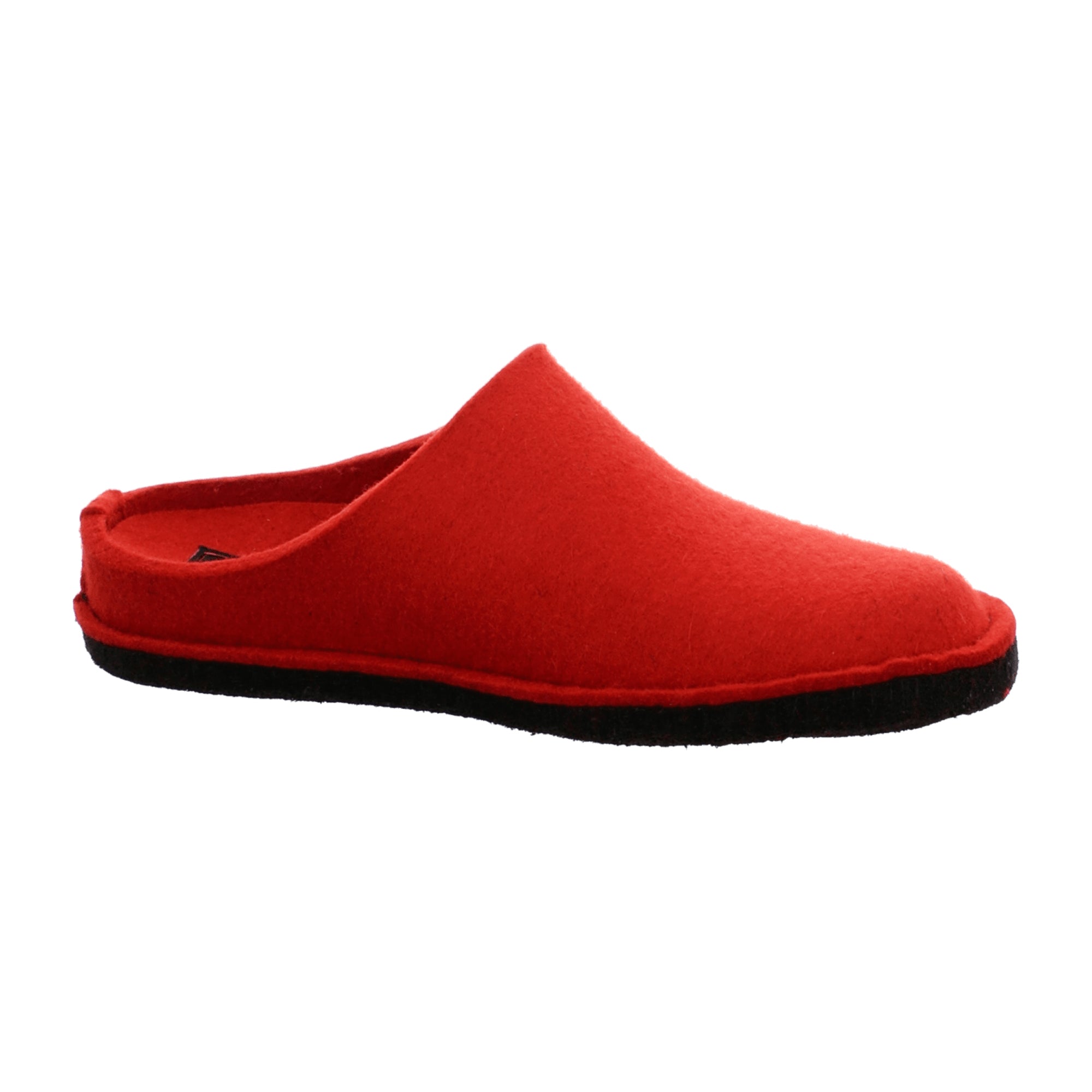 Haflinger Men's Slippers in Red - Comfortable & Stylish Indoor Footwear