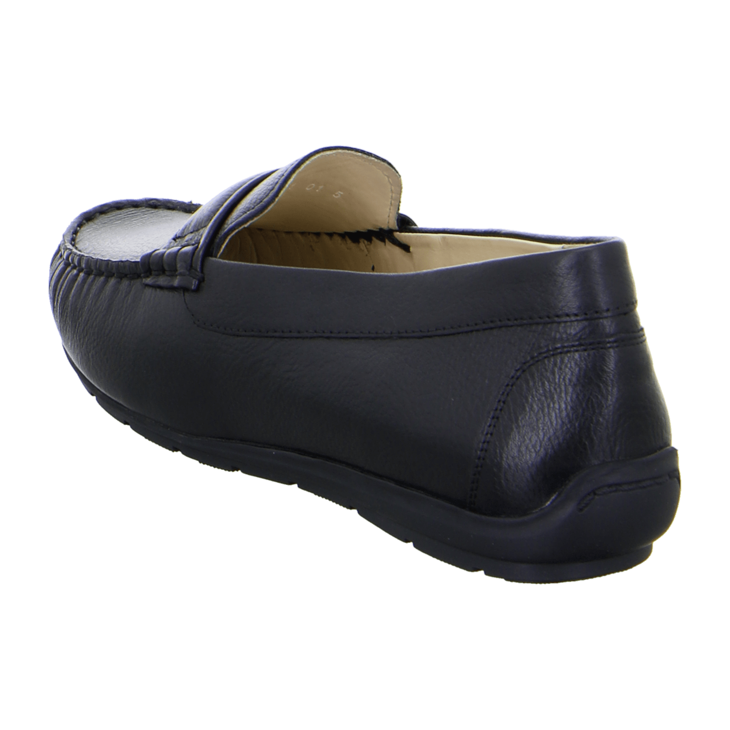 ARA ALABAMA ALA Women's Moccasin Smooth Leather Pull-On Black