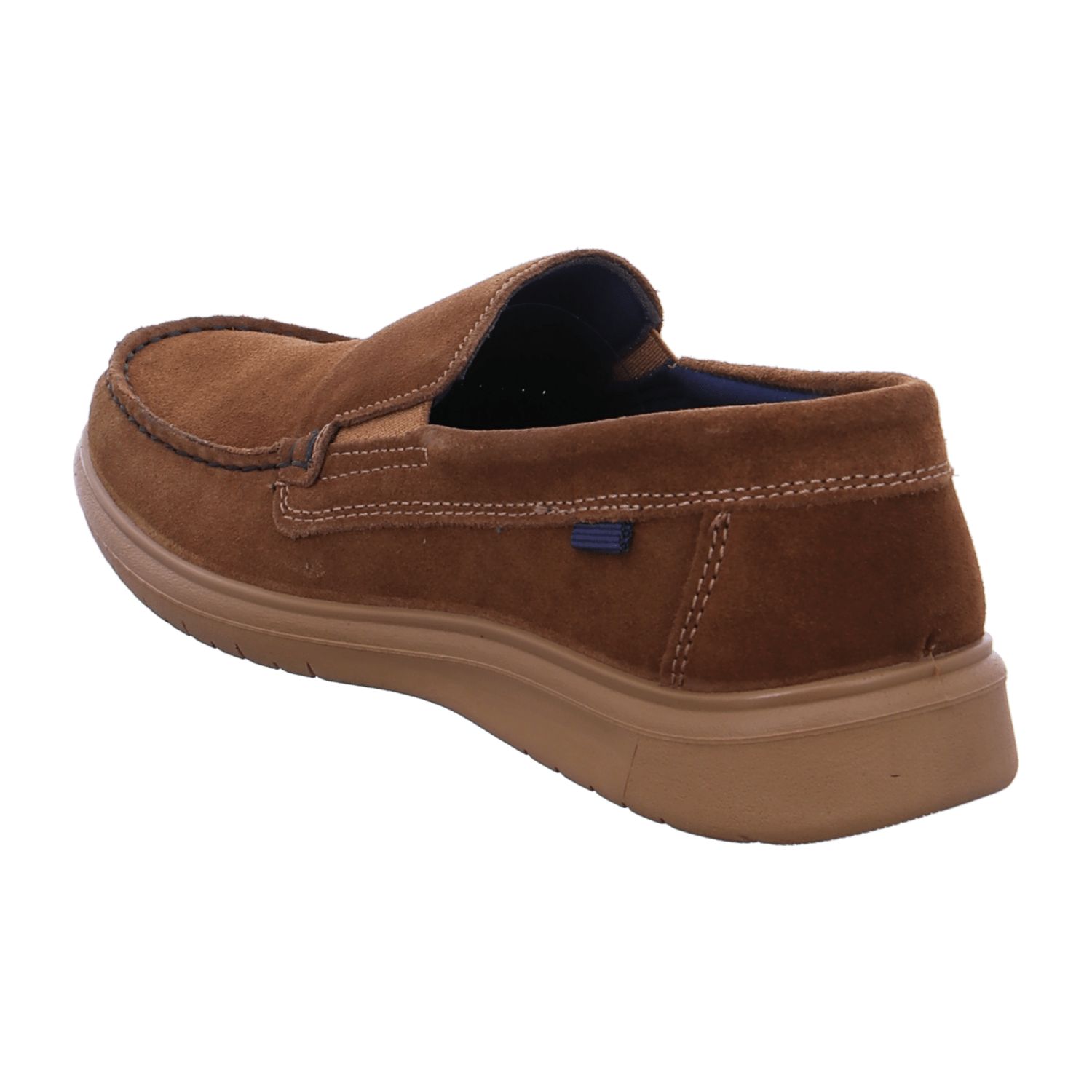ARA LAURO Men's Brown Suede Lace-Up Moccasin
