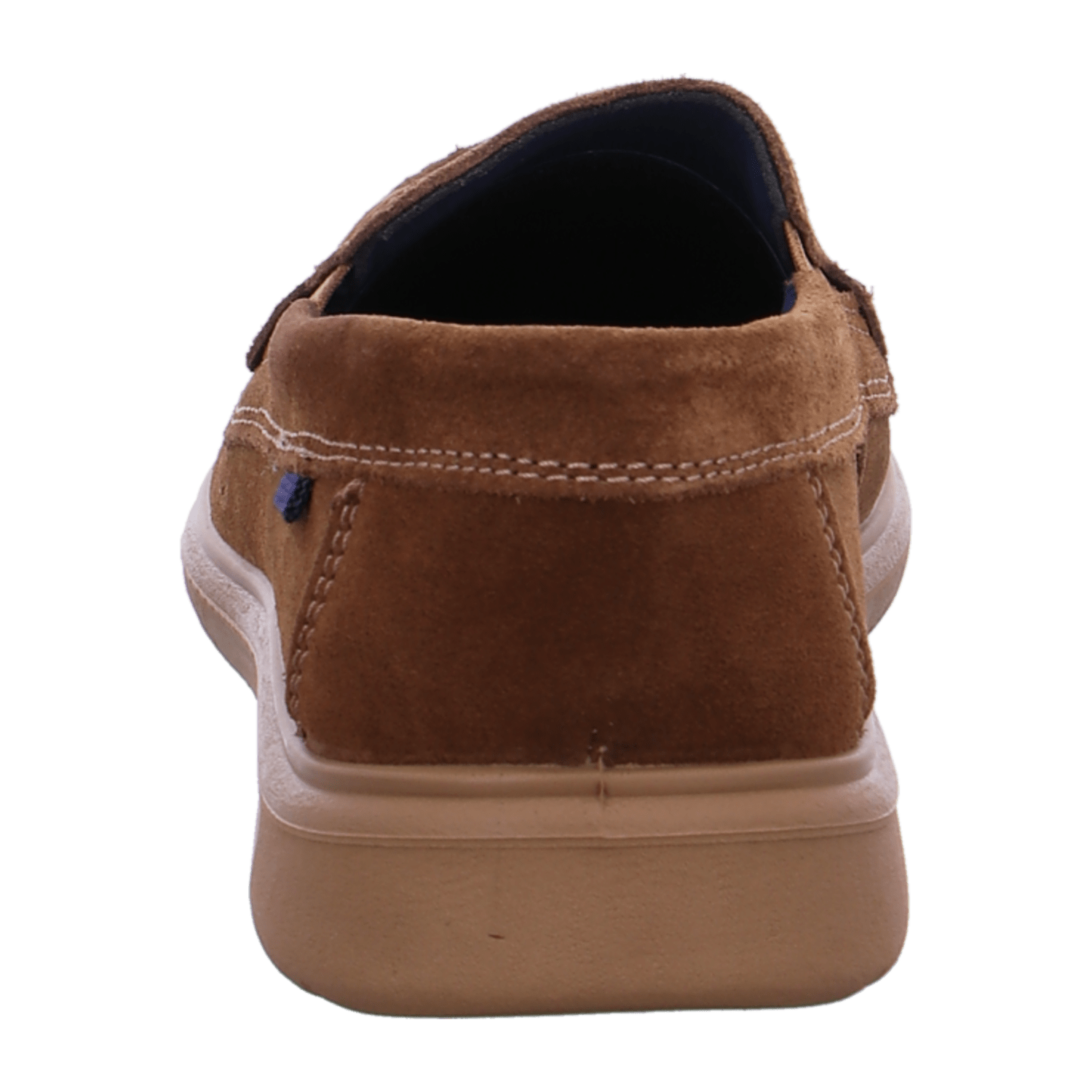 ARA LAURO Men's Brown Suede Lace-Up Moccasin