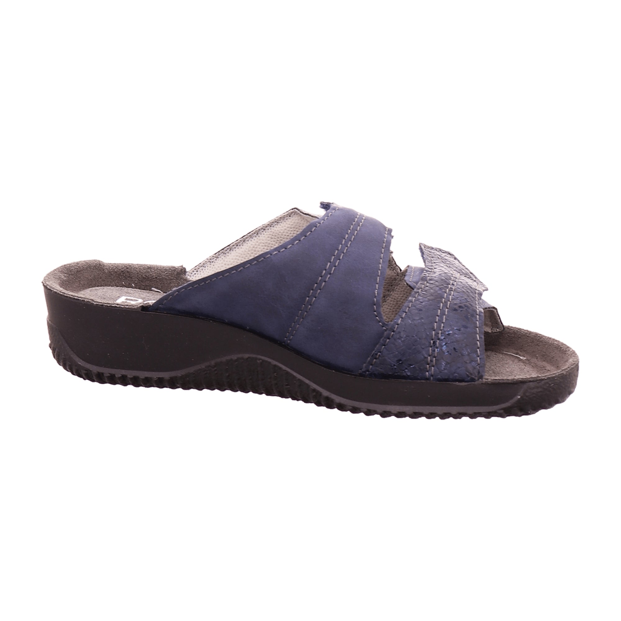 Rohde Comfortable Women's Blue Slip-On Sandals for Spring and Summer