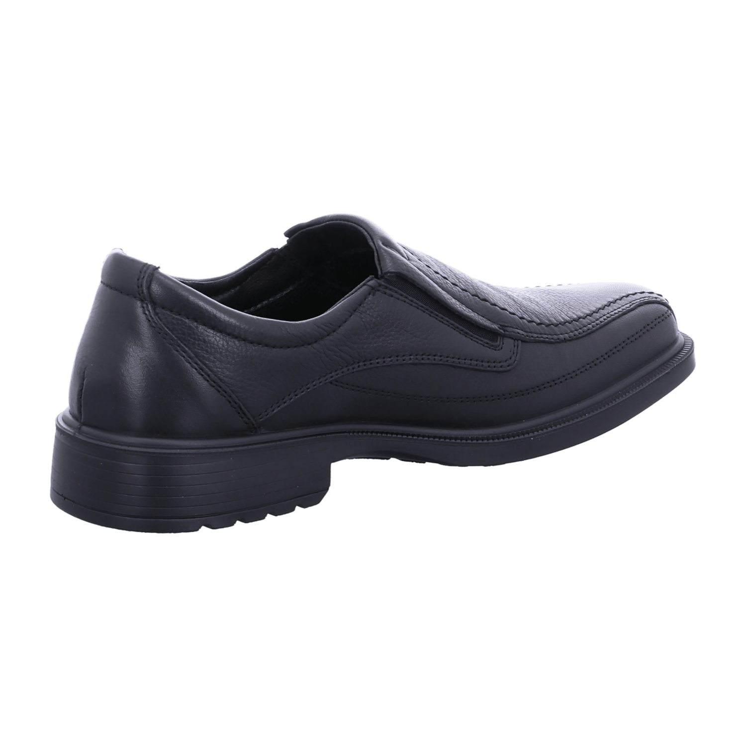 ARA LORENZO Men's Derby Lace-Up Shoes in Smooth Leather, Black