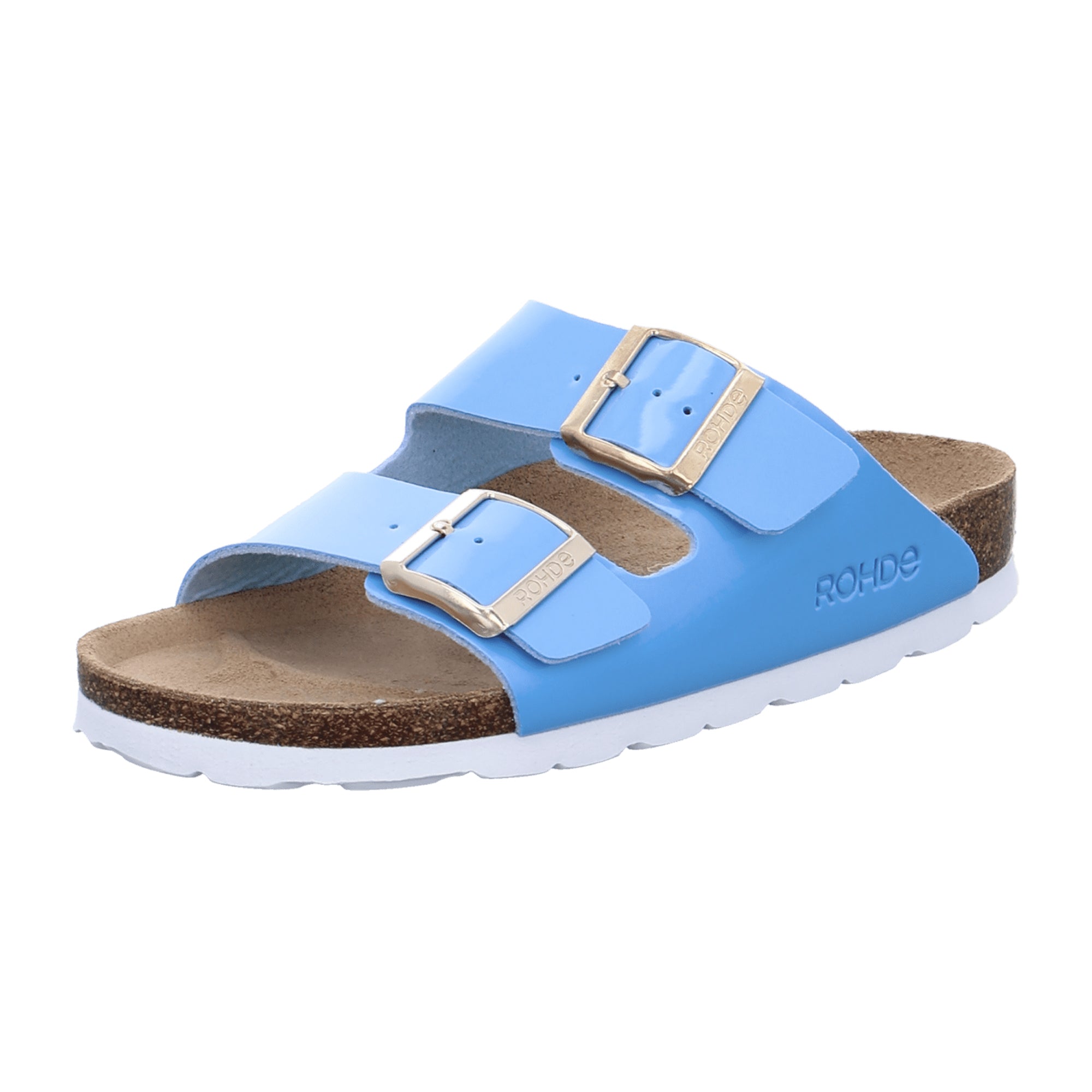 Rohde ALBA BALTIC Women's Blue Sandals with Adjustable Strap and Open Toe