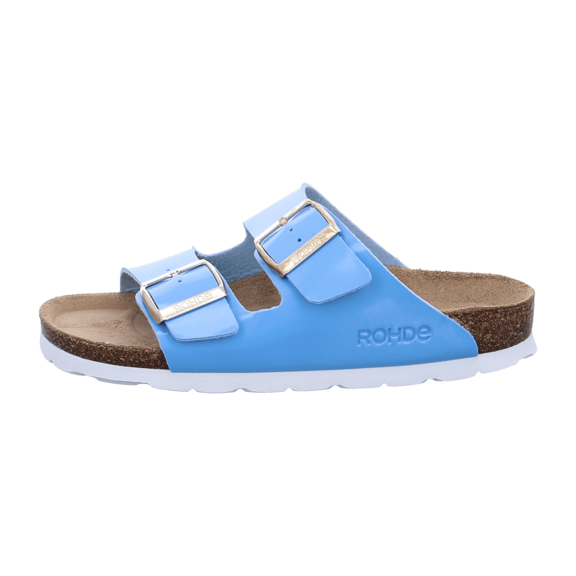 Rohde ALBA BALTIC Women's Blue Sandals with Adjustable Strap and Open Toe