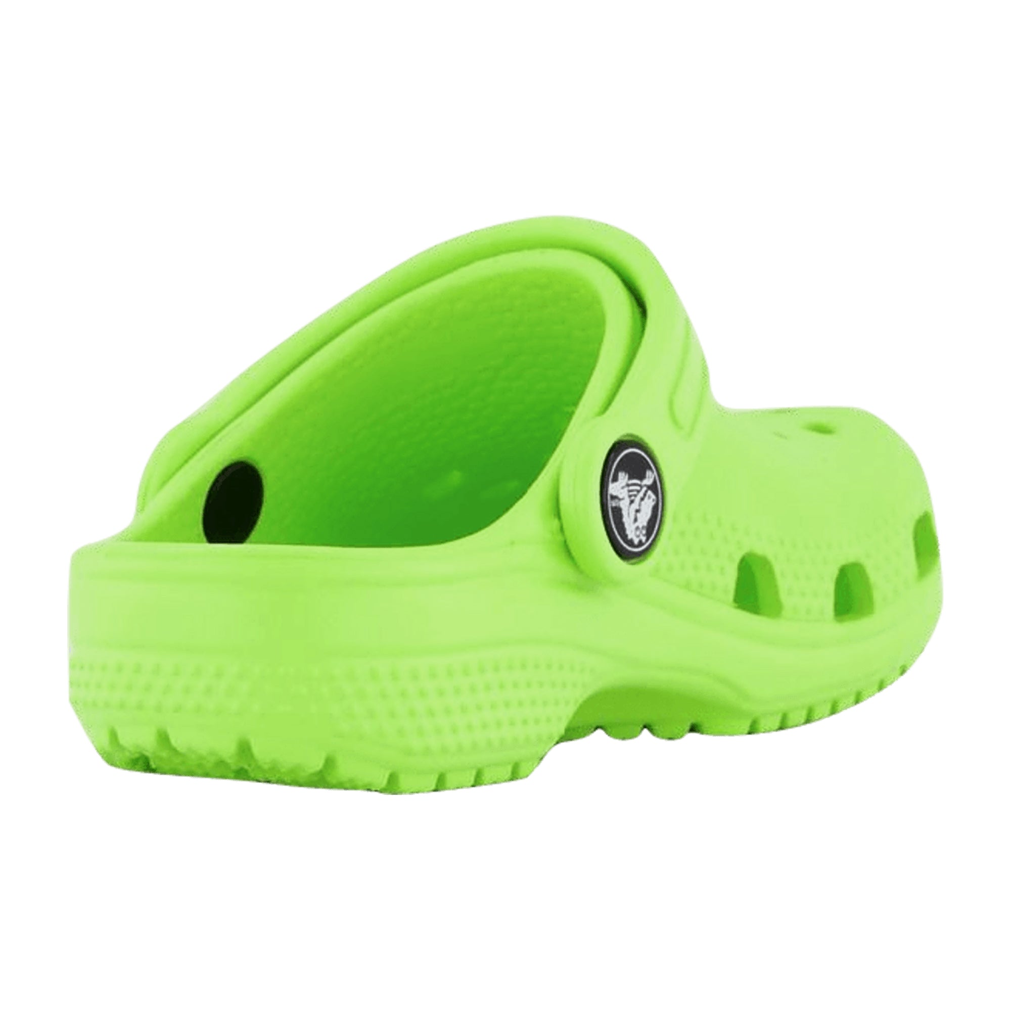 CROCS Classic Clog T Kids, Vibrant Green | Comfortable & Durable Slip-on Shoes