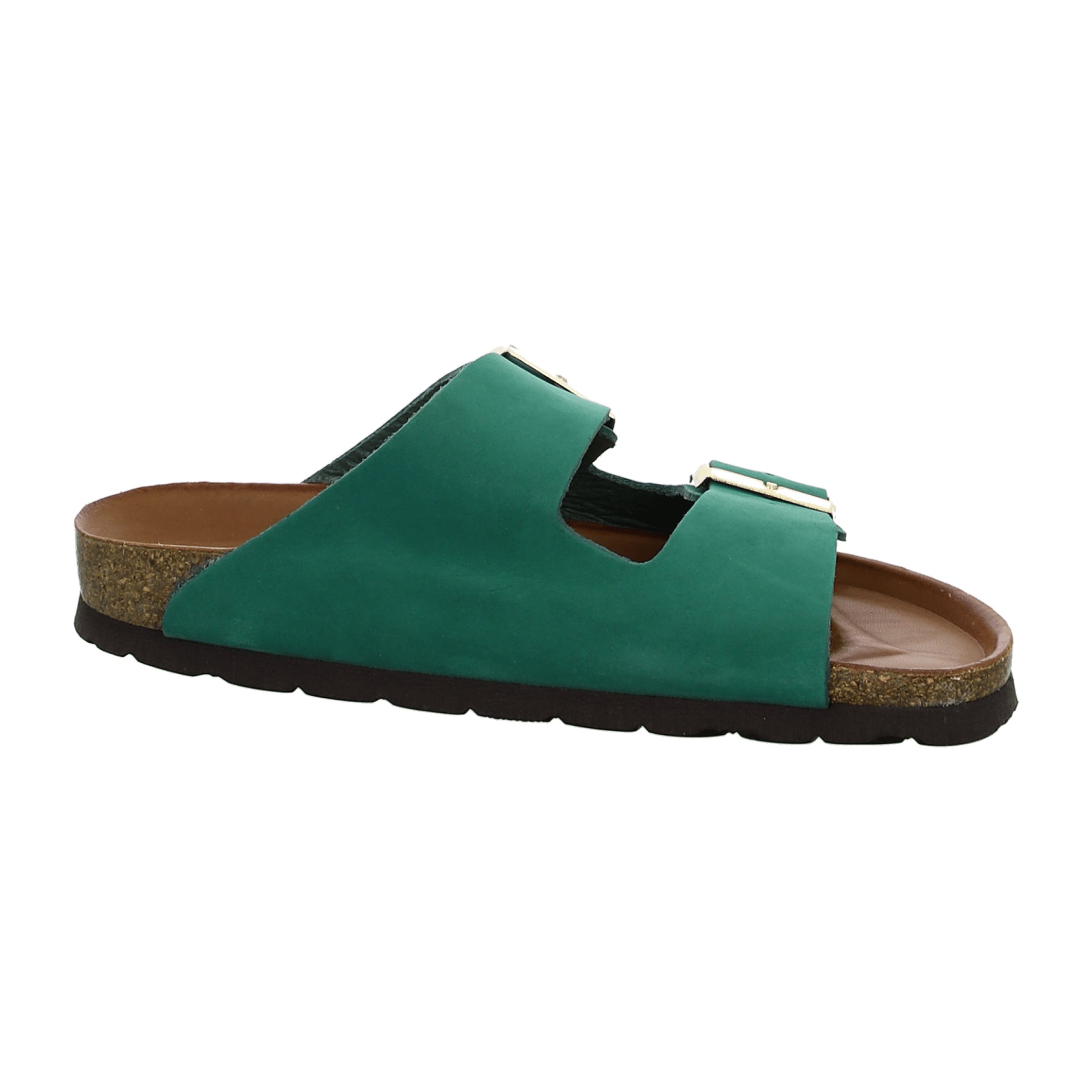 Rohde Alba Women's Green Leather Sandals Open Toe Spring Summer Casual Shoes