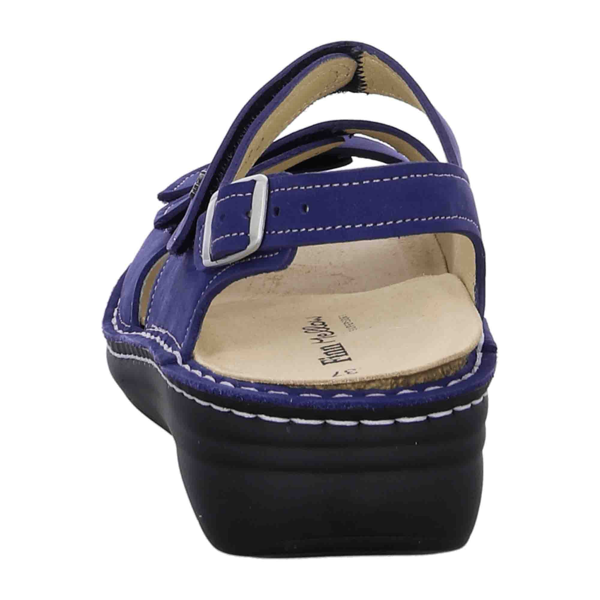 Finn Comfort Praia Women's Comfort Sandals, Stylish Blue