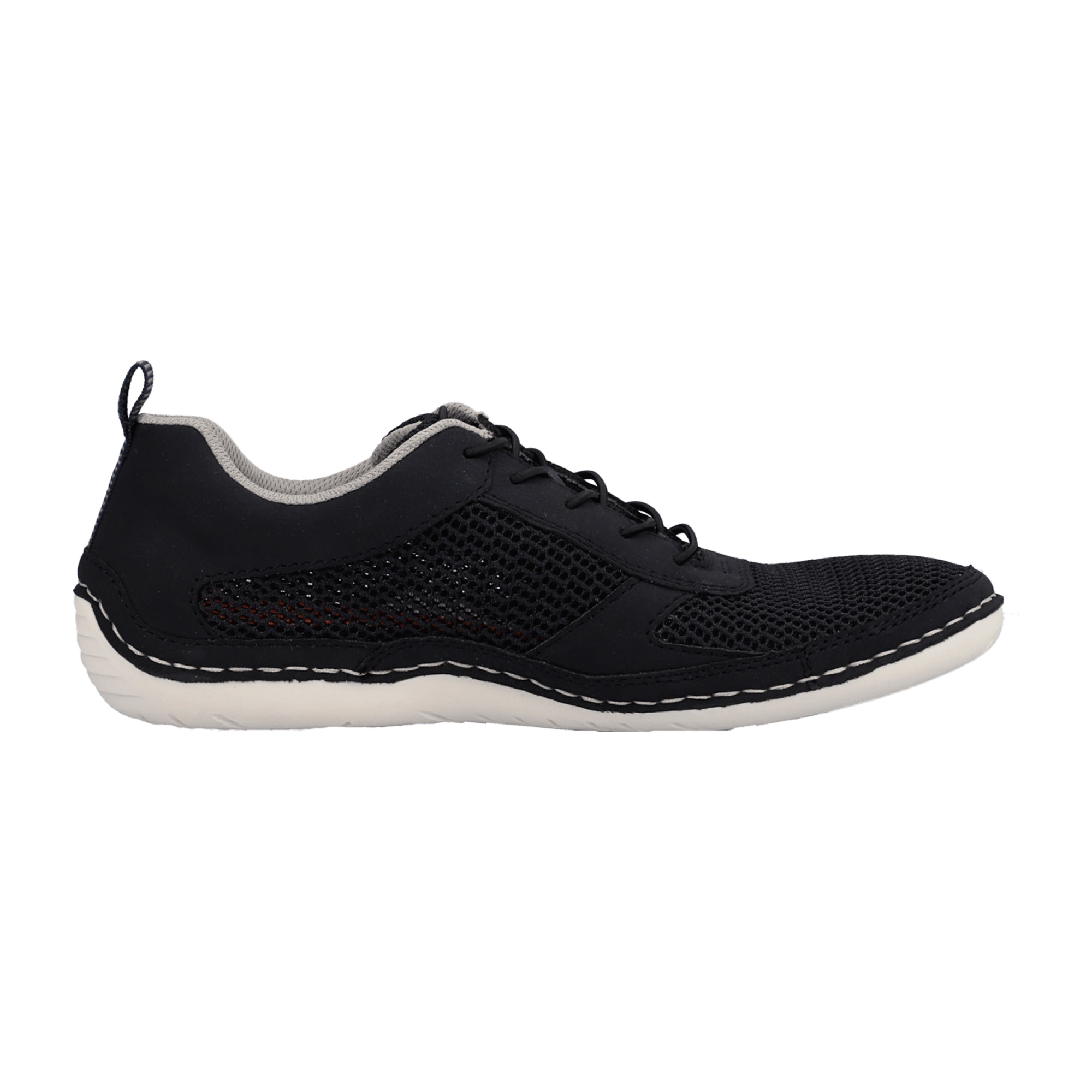Rieker Men's Casual Blue Slip-On Shoes with Comfort Sole and Easy Fit