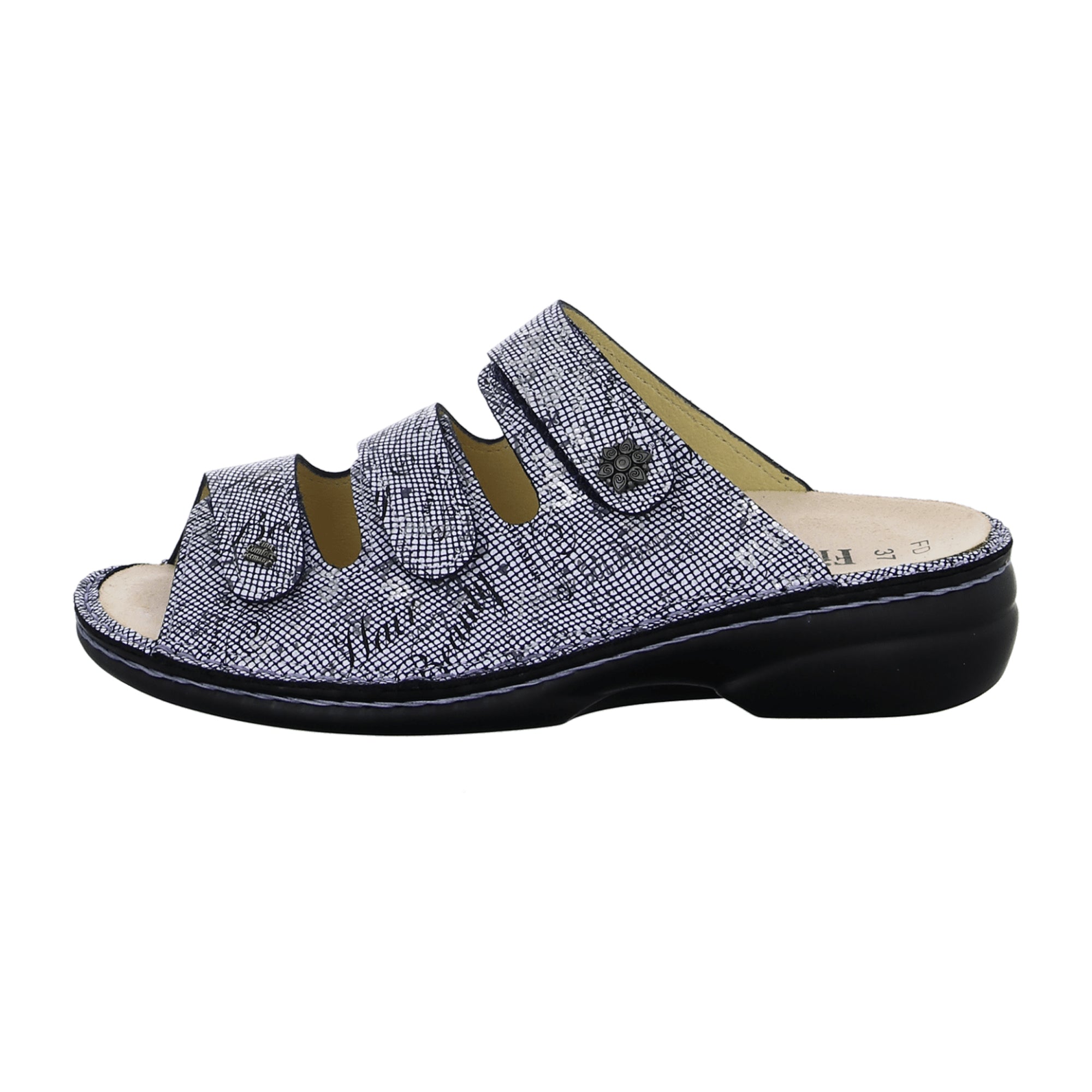 Finn Comfort Menorca-S Blue Sandals for Women – Stylish & Comfortable
