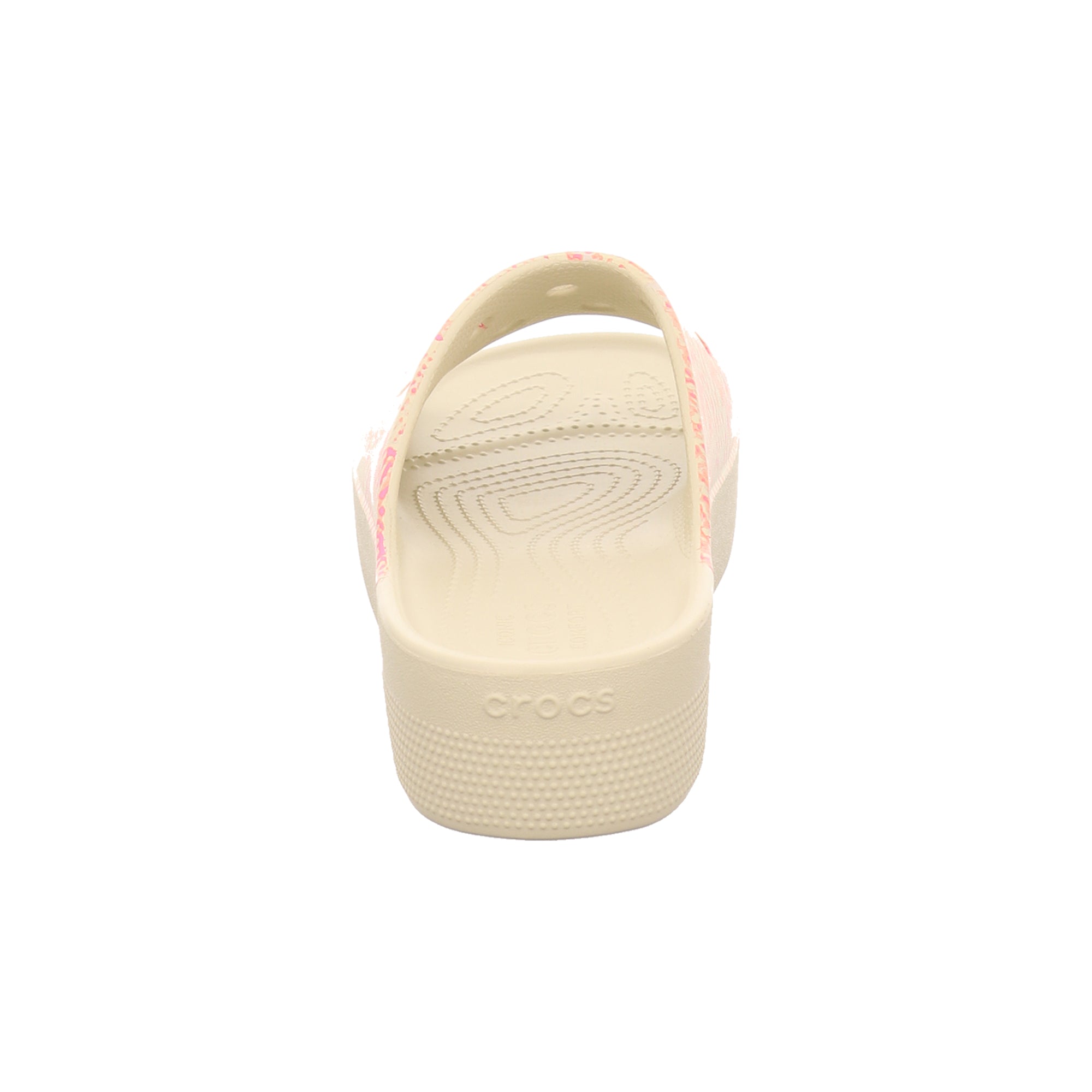 Crocs Women's Pink Slide Sandals - Comfortable & Stylish Beach Footwear