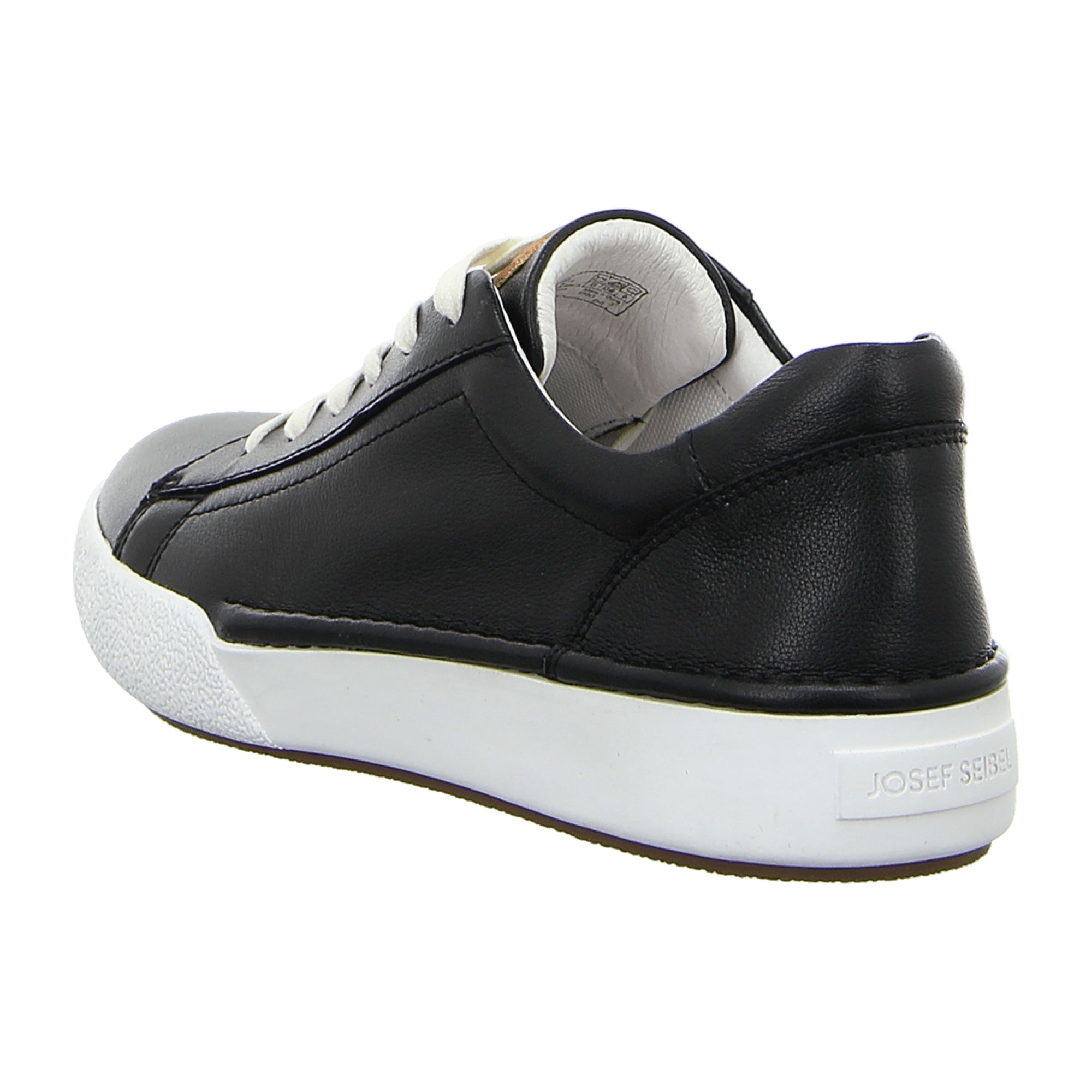 Comfortable Lace-up Shoes for Women by Josef Seibel in Black