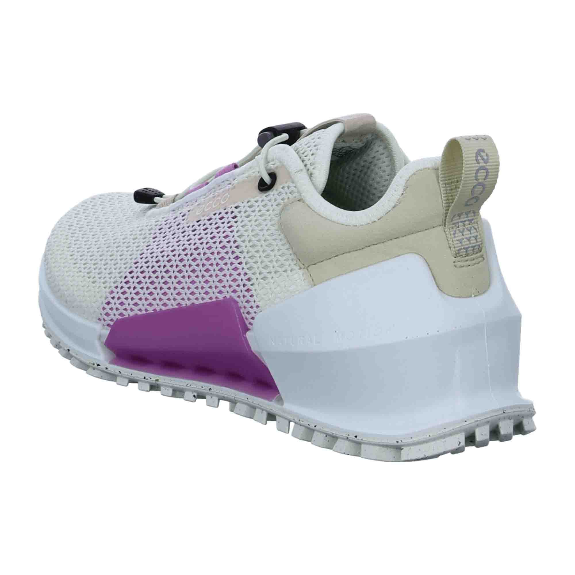 Ecco Women's White Lace-Up Shoes | Stylish & Durable
