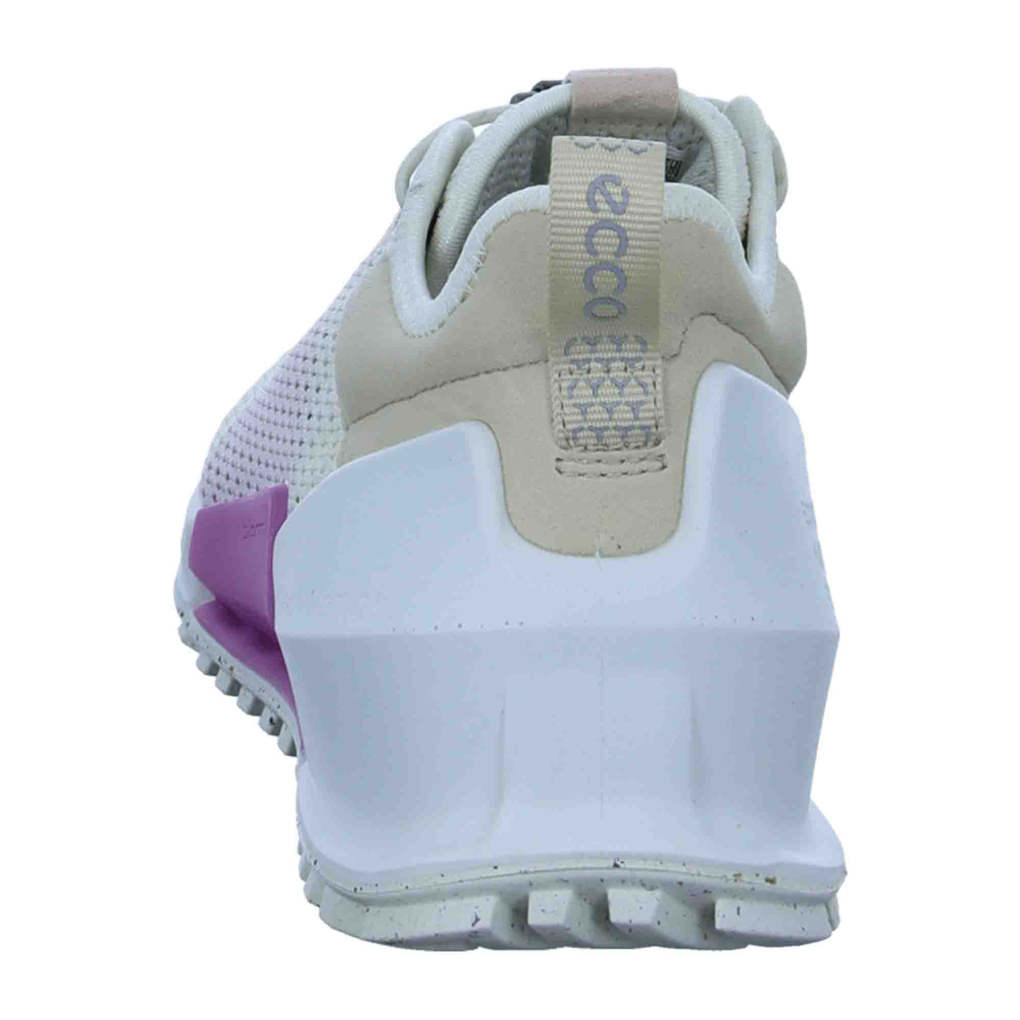 Ecco Women's White Lace-Up Shoes | Stylish & Durable
