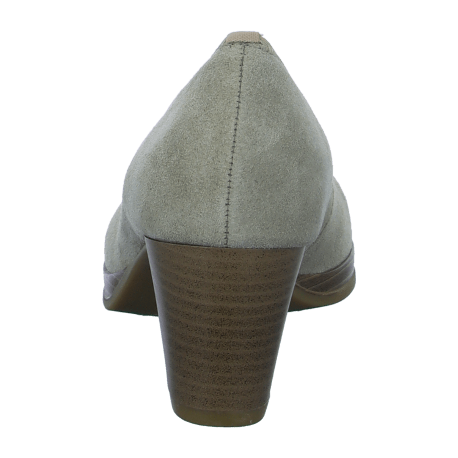 ARA ORLY Women's Suede Beige Pull-On Pumps Round Toe - Bartel-Shop