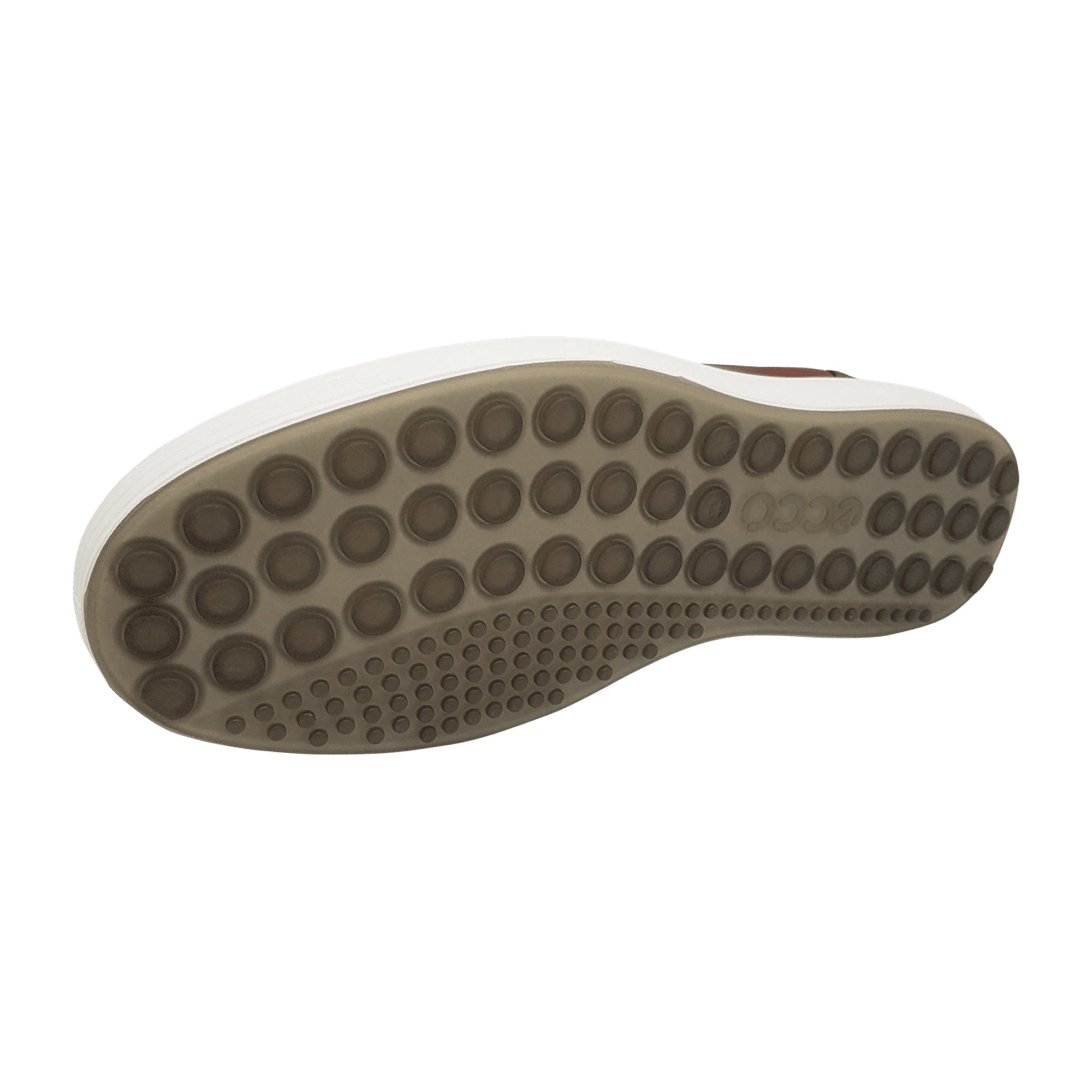 Ecco Soft 7 M Men's Brown Leather Sneakers | Durable & Stylish