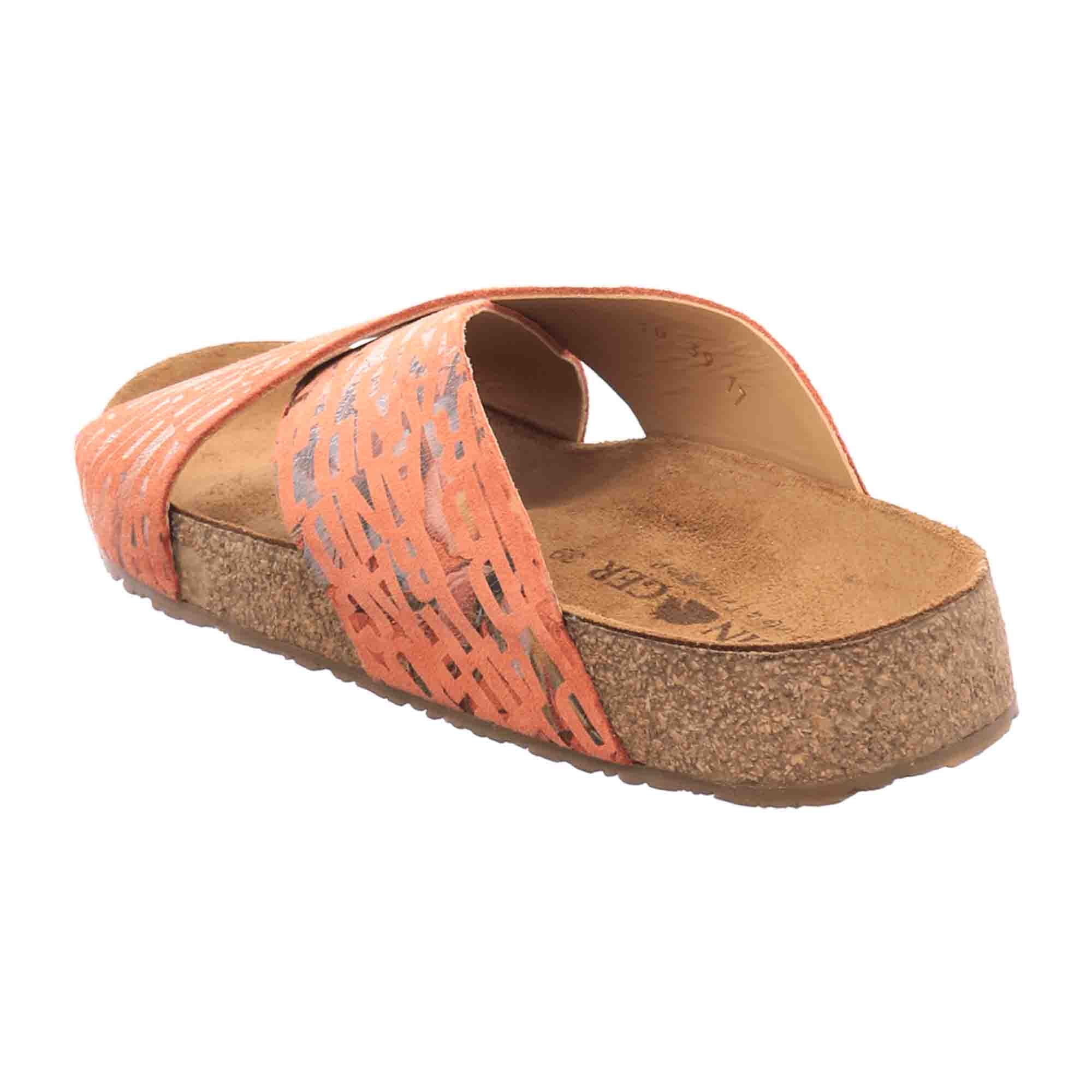 Haflinger Women's Classic Slip-On Mules in Salmon - Stylish & Durable