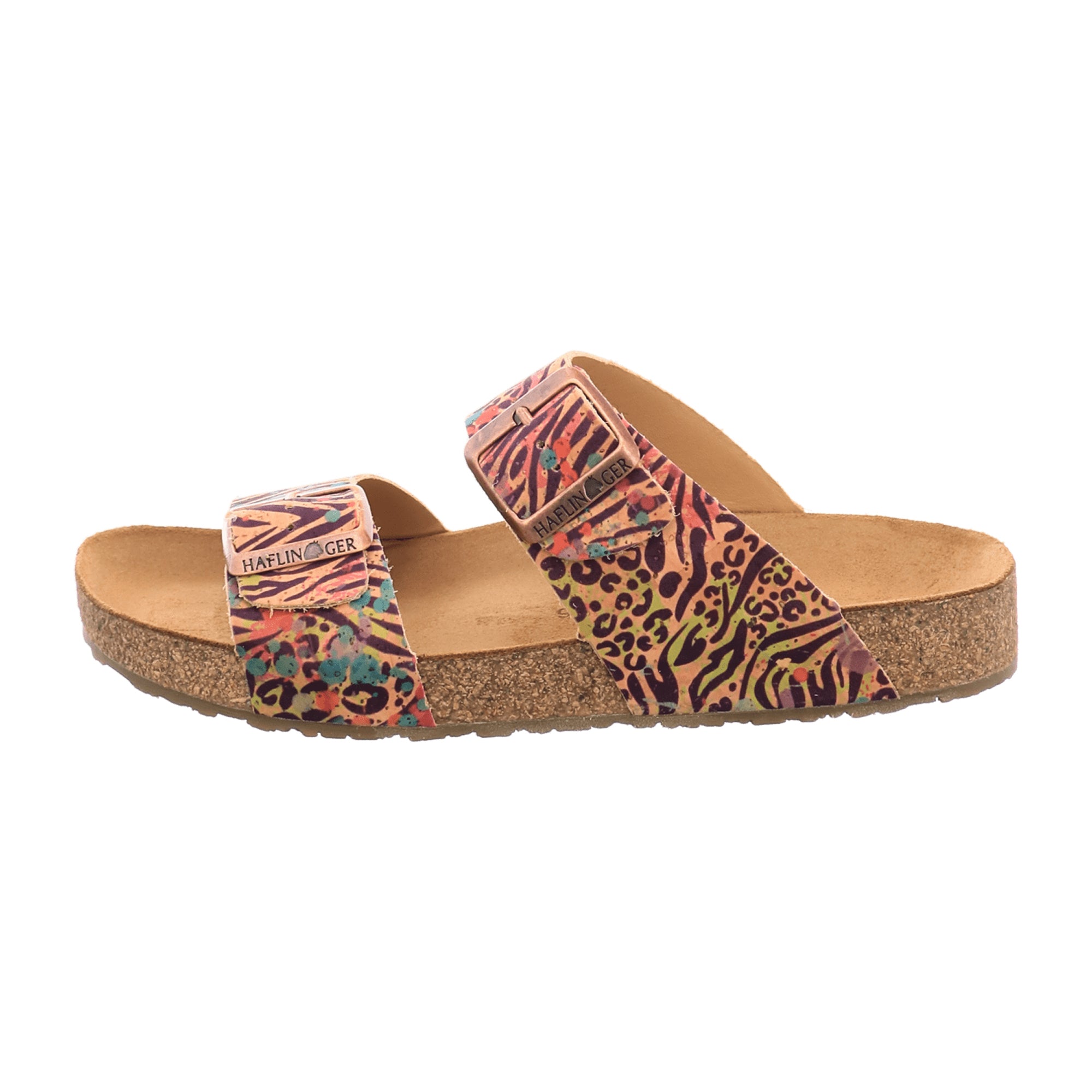 Haflinger Women's Classic Colorful Slides | Stylish & Durable Sandals