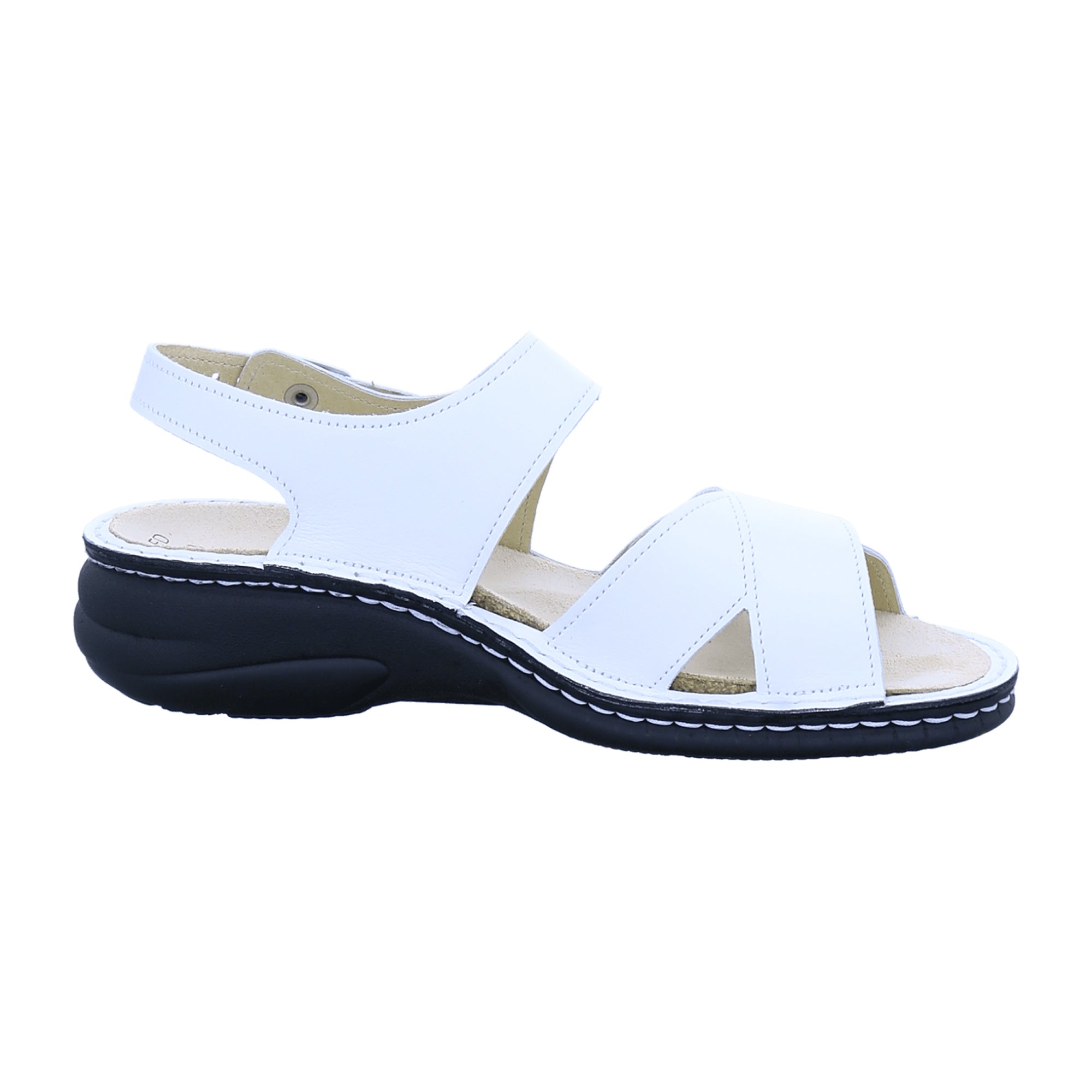 Finn Comfort Women's Comfortable White Sandals - Stylish & Durable