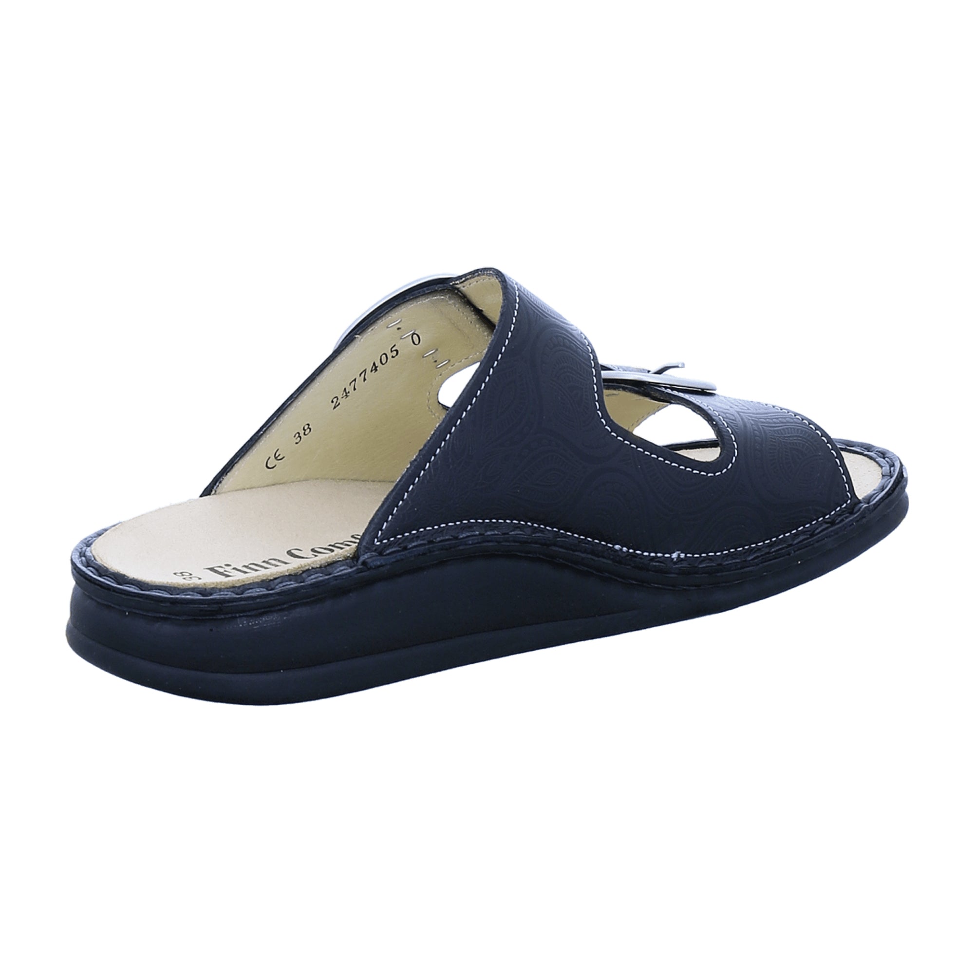 Finn Comfort Lipari Women's Comfort Sandals - Elegant Black