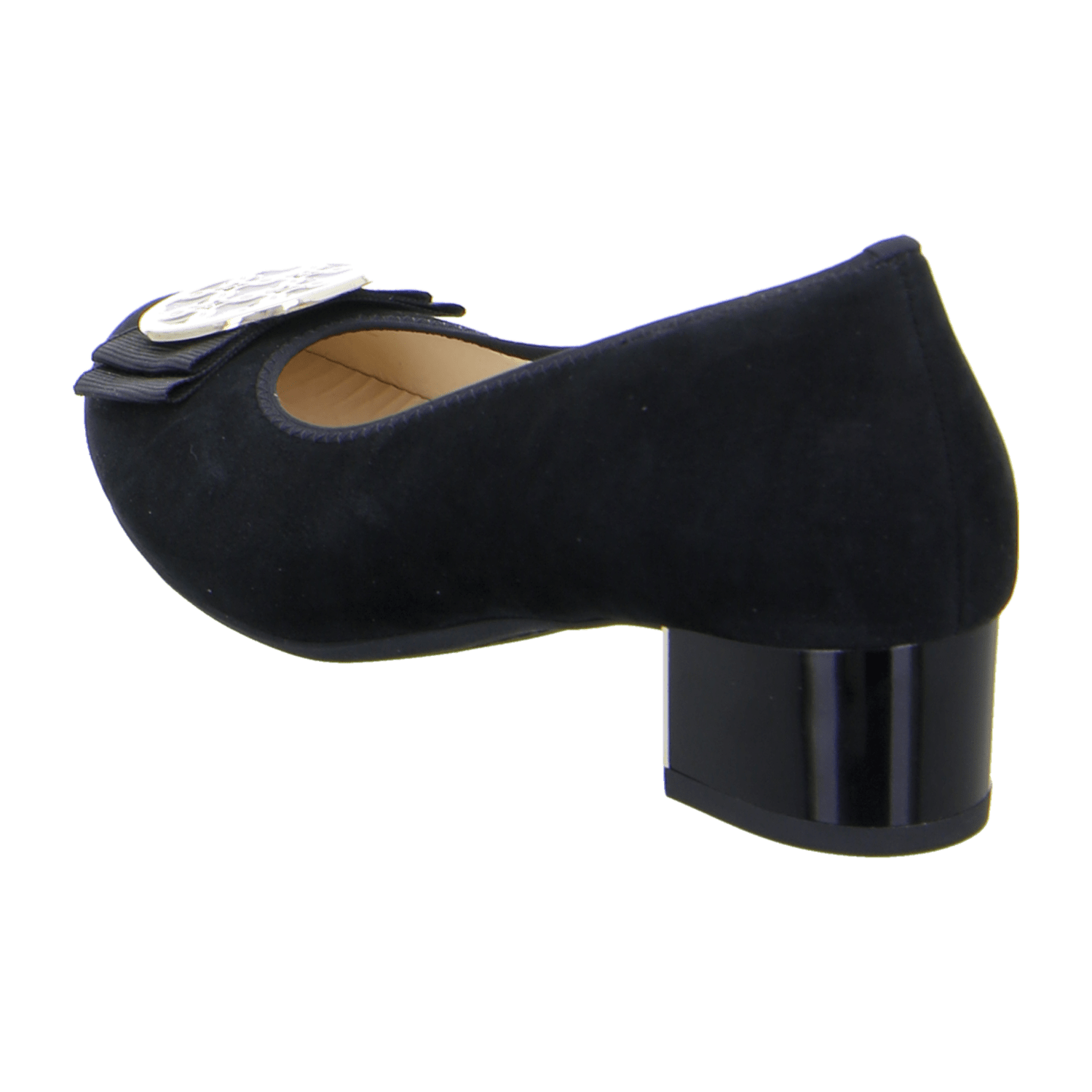 ARA NIZZA NIZZA Women's Clogs in Black Suede with Leather Lining and Rubber Sole - Bartel-Shop