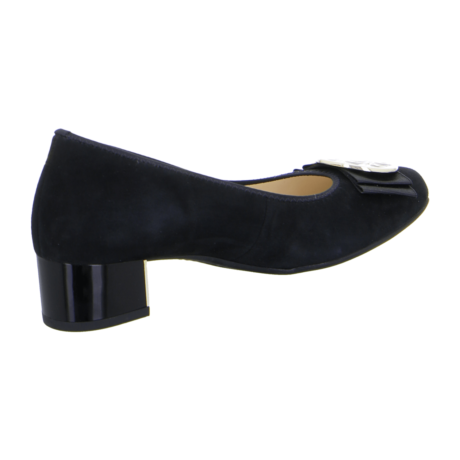 ARA NIZZA NIZZA Women's Clogs in Black Suede with Leather Lining and Rubber Sole - Bartel-Shop