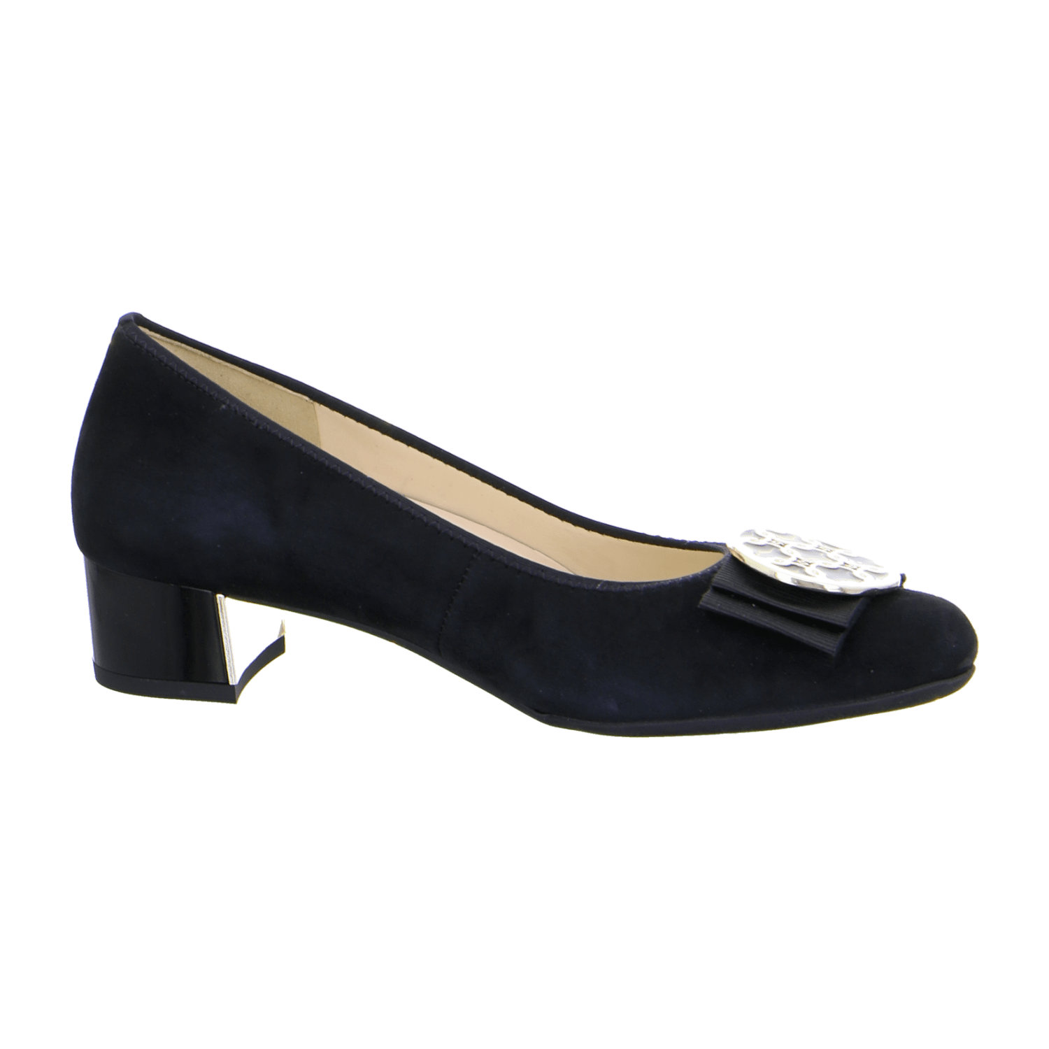 ARA NIZZA NIZZA Women's Clogs in Black Suede with Leather Lining and Rubber Sole - Bartel-Shop