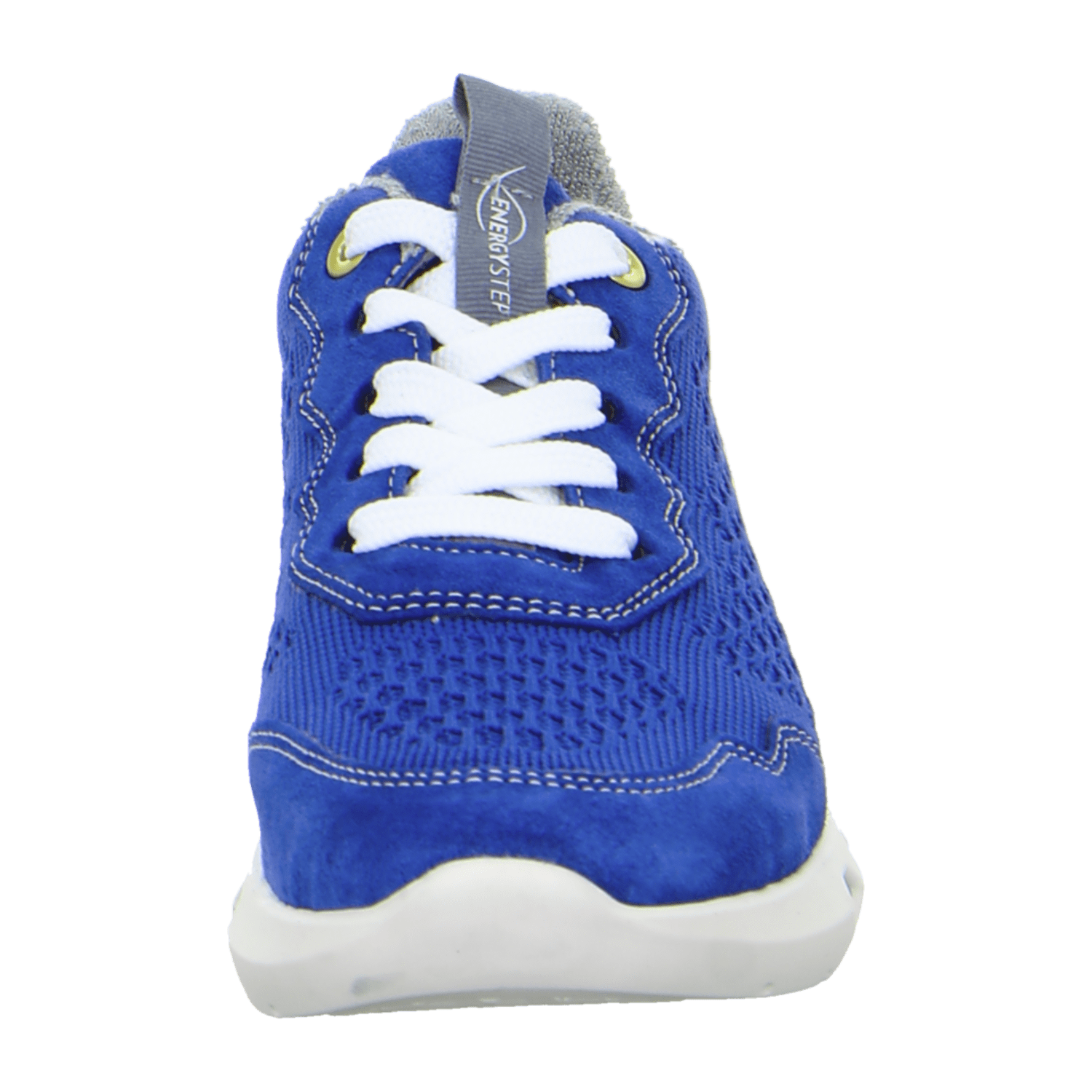 ARA Jumper Energystep Lace-Up Low-Top Sneakers for Women in Blue Mesh