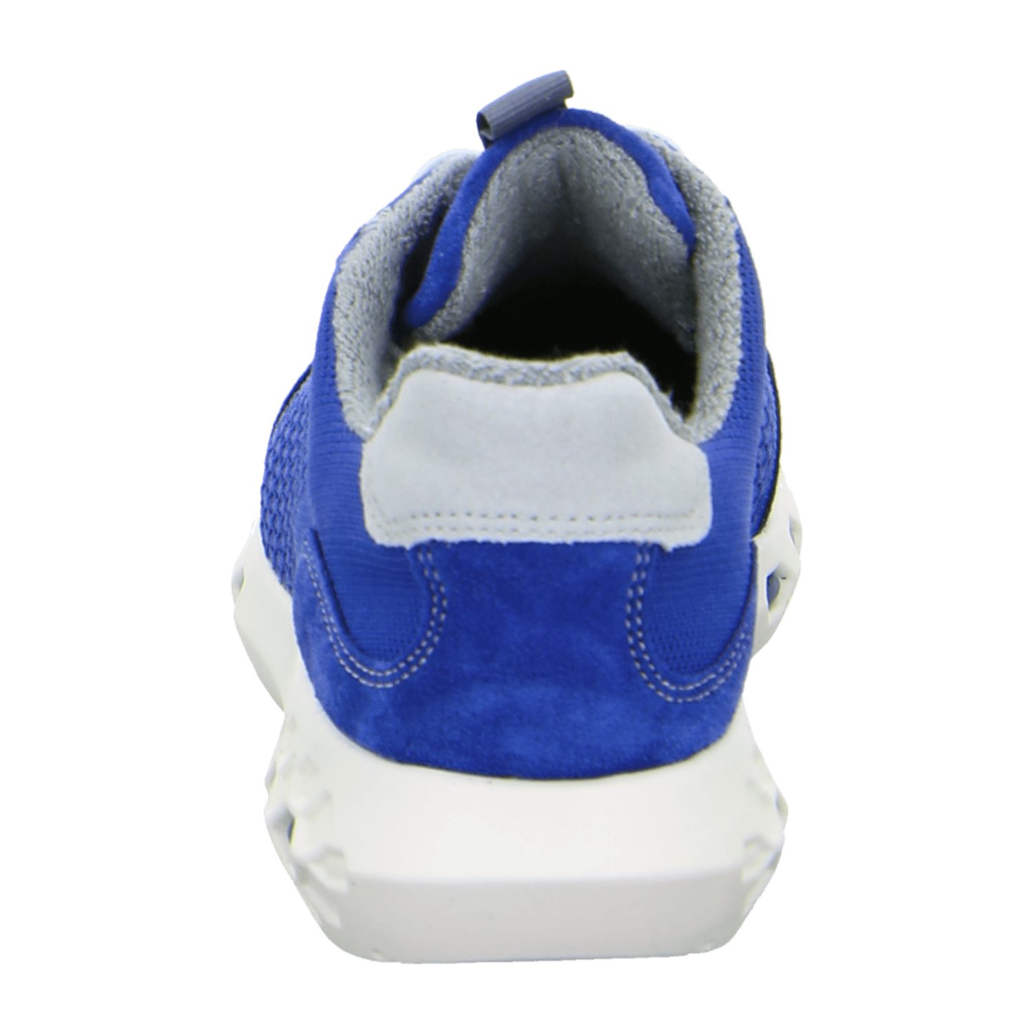 ARA Jumper Energystep Lace-Up Low-Top Sneakers for Women in Blue Mesh