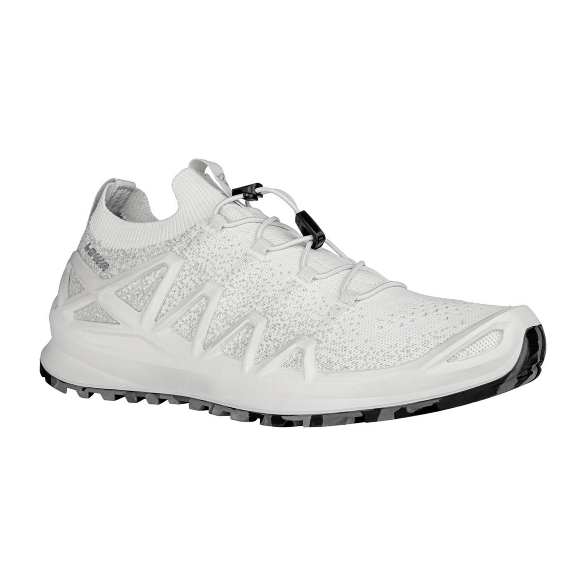 LOWA Fusion LO Men's Low Top Shoes - Textile Off-White Sneakers