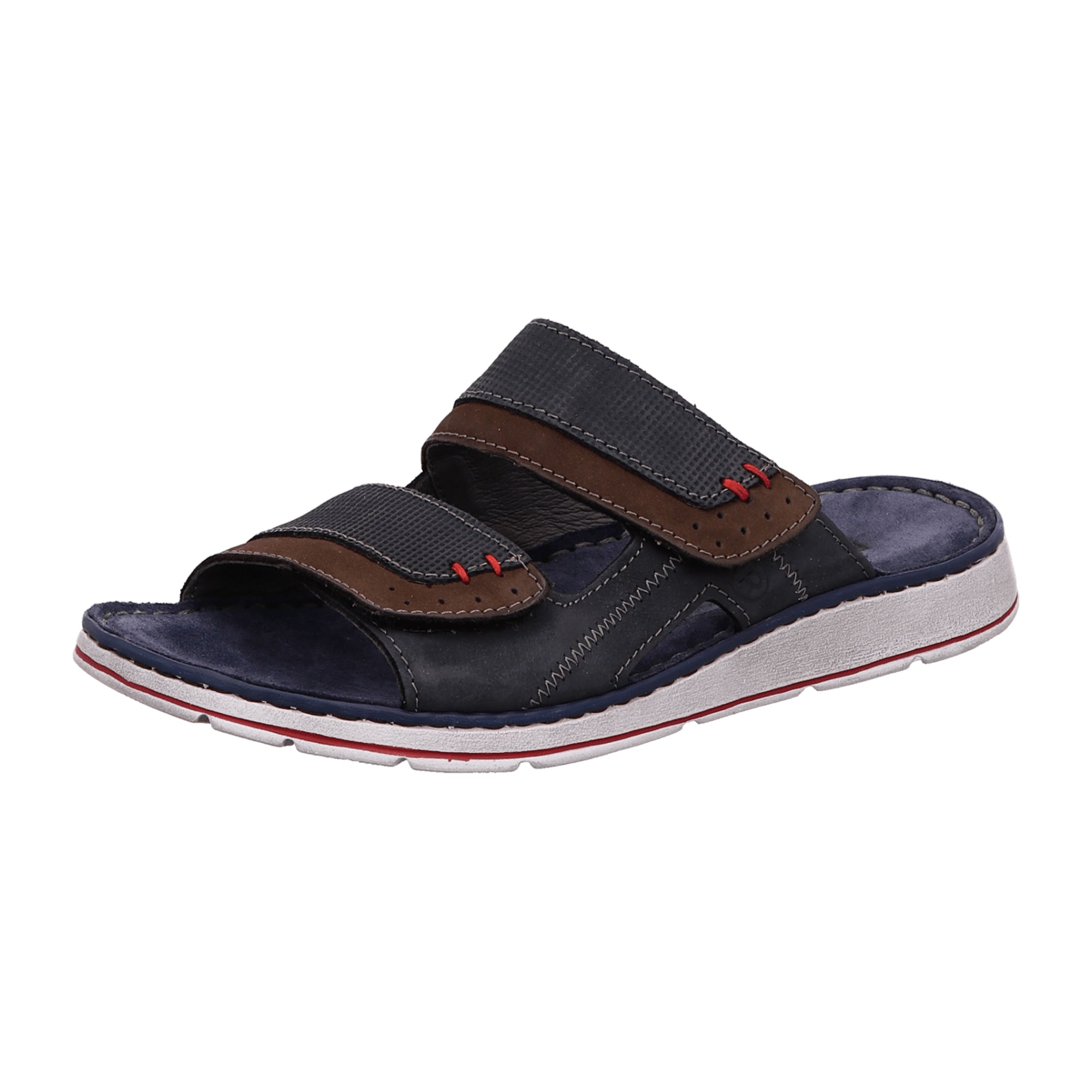 Rohde Blue Men's Slip-On Sandals with Velcro Closure and Open Toe