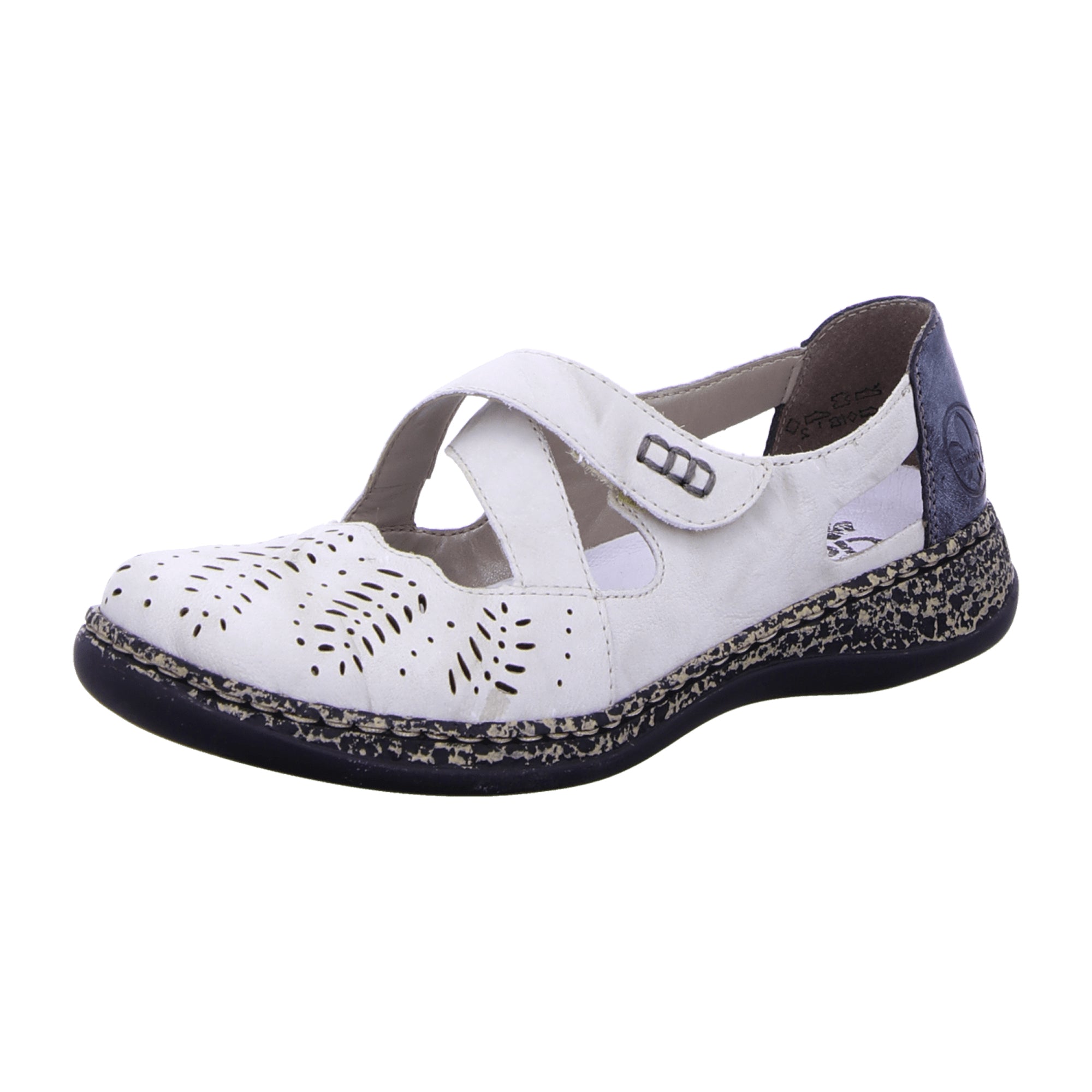 Rieker Women's Slip-On Shoes Model 46375-60 Comfortable Fit