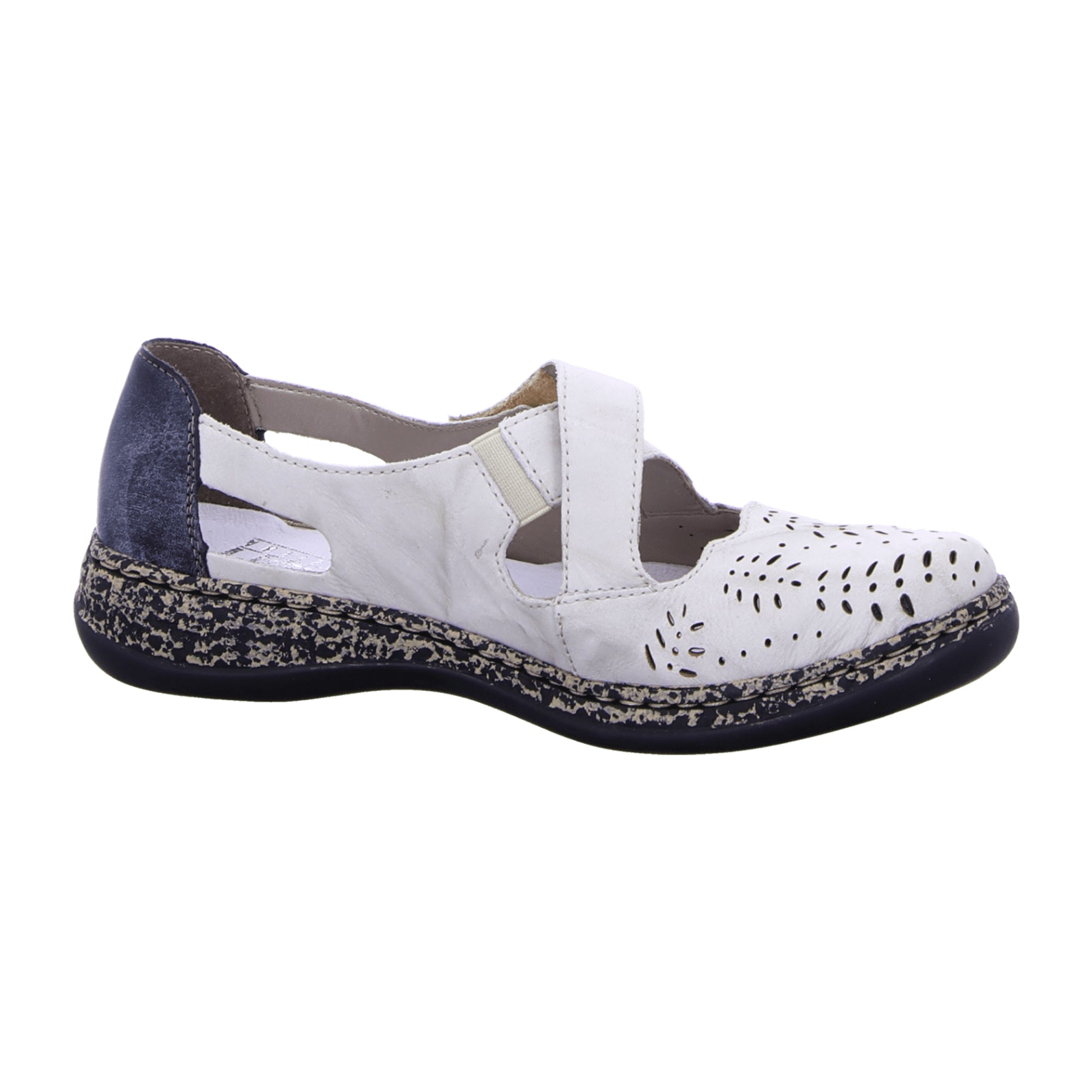 Rieker Women's Slip-On Shoes Model 46375-60 Comfortable Fit