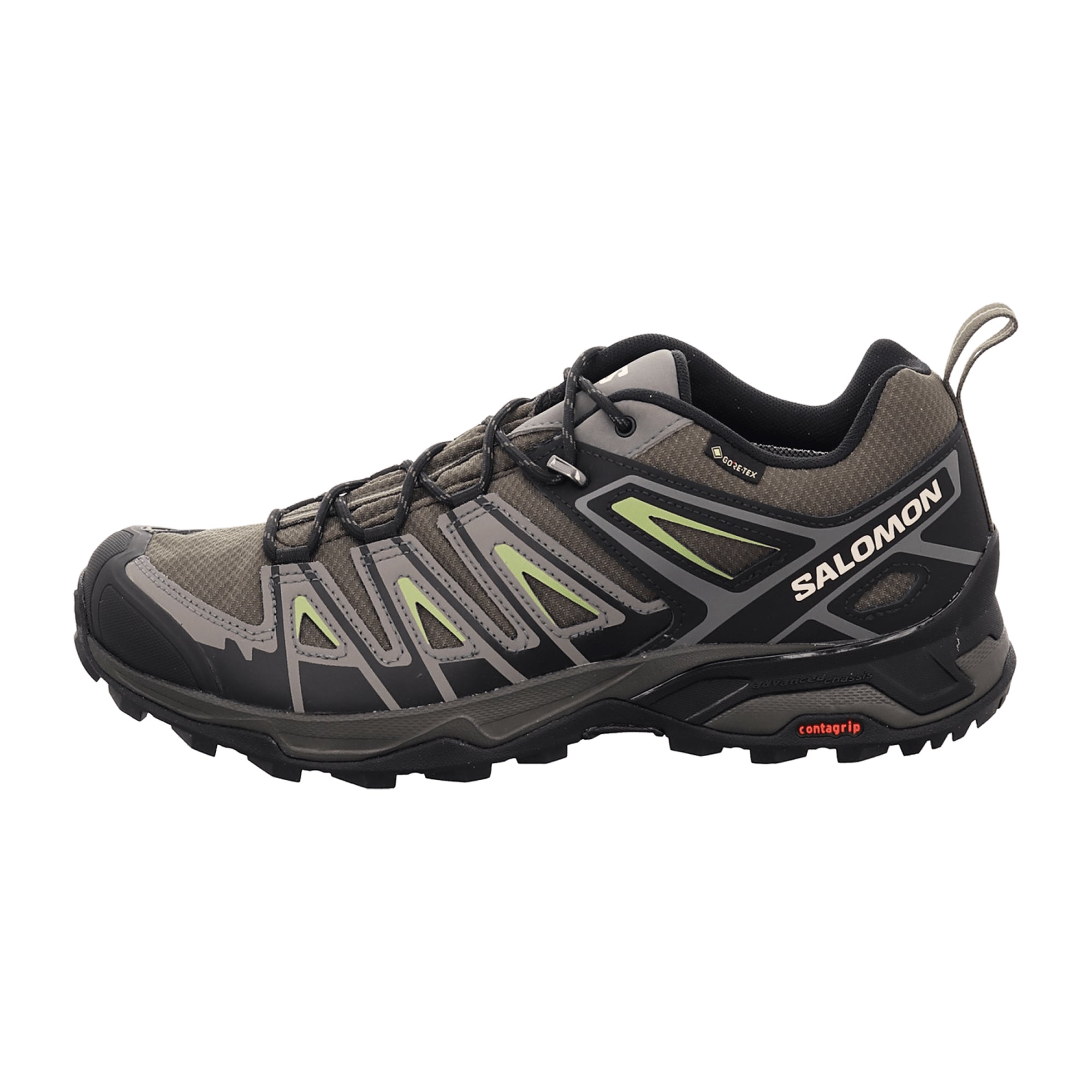 Salomon GTX for men, green, shoes