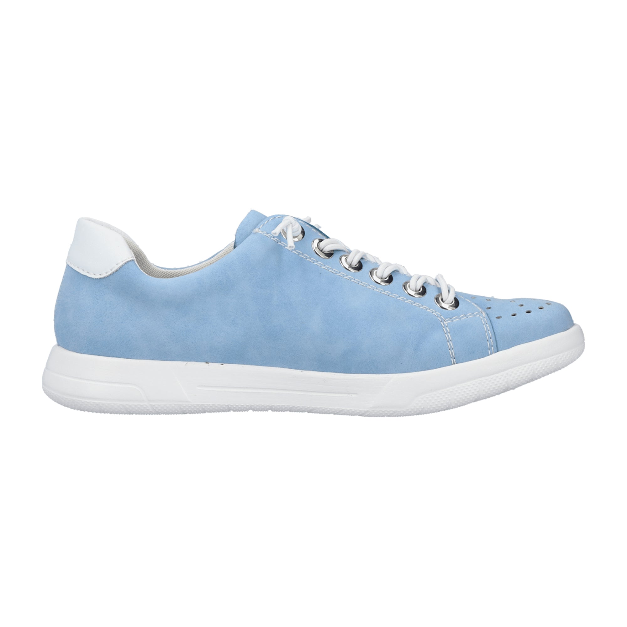 Rieker Comfortable Lace-Up Shoes for Women Blue