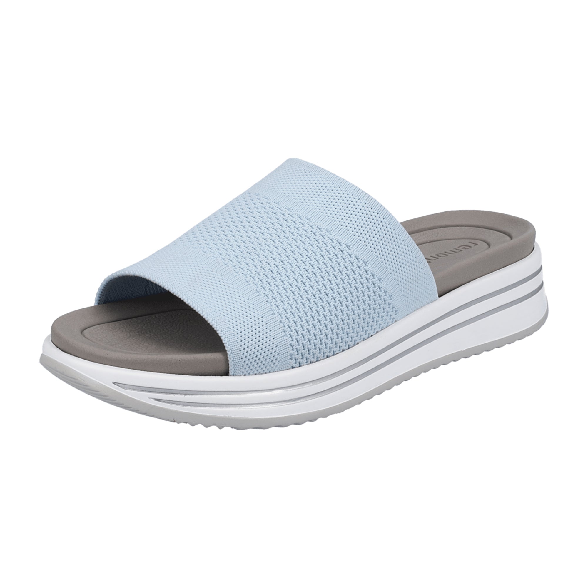 Remonte Comfortable Blue Slip-On Sandals for Women