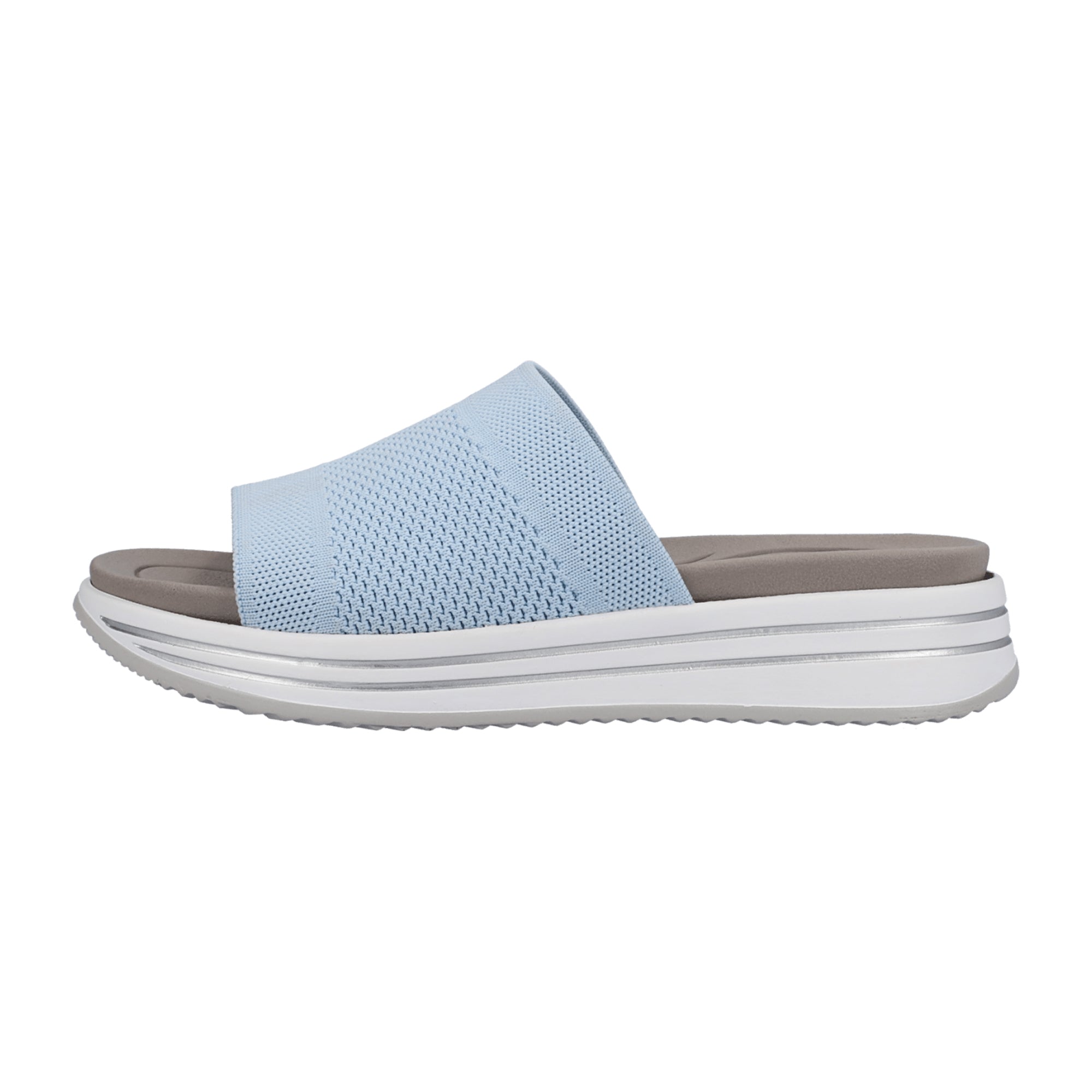 Remonte Comfortable Blue Slip-On Sandals for Women