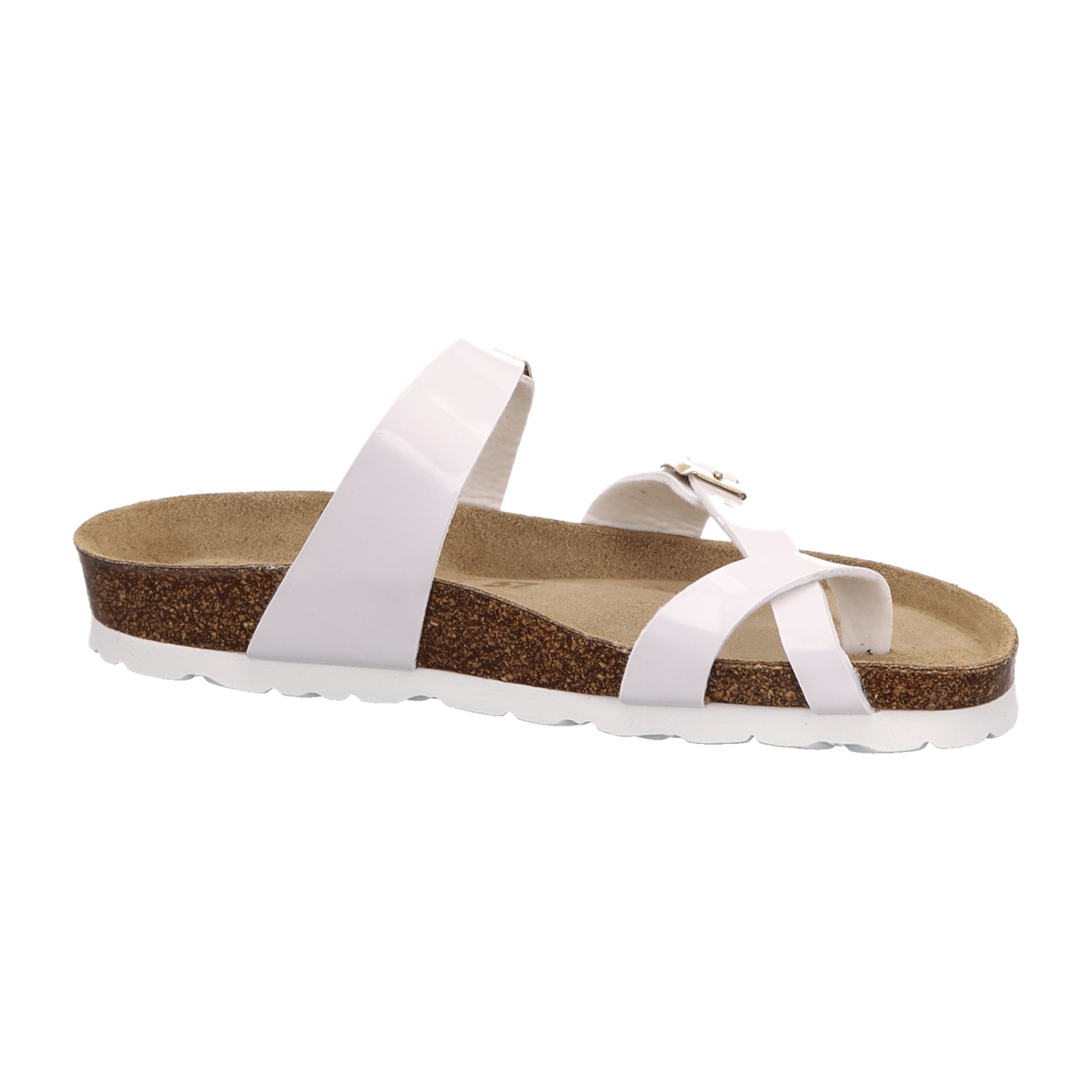 Rohde Women's White Thong Sandals with Synthetic Upper and Textile Lining