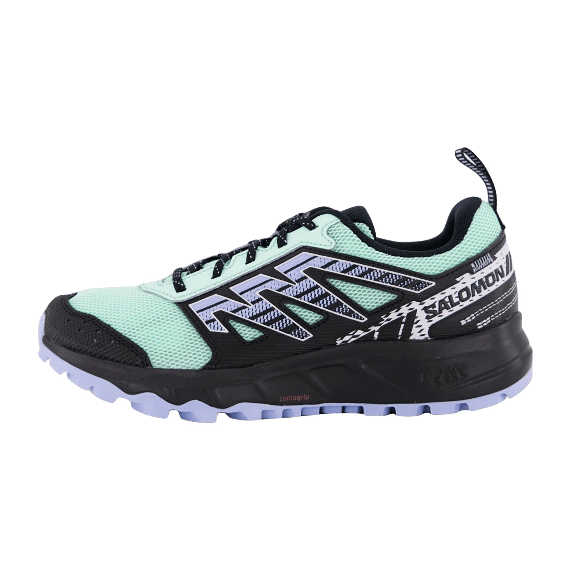 Salomon sportswear for women, turquoise, shoes