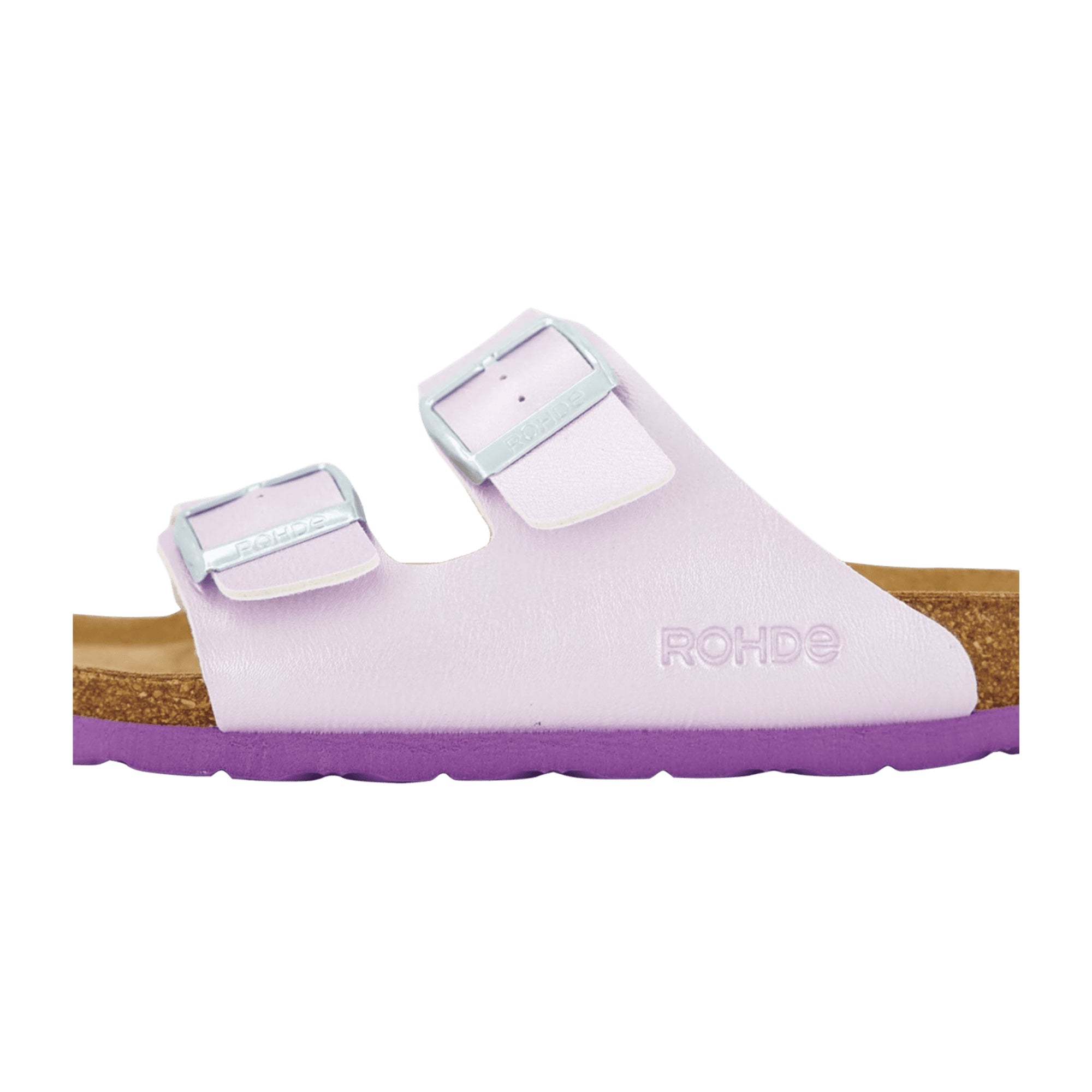 Rohde Classic Women's Purple Sandals Comfortable Spring Summer Footwear