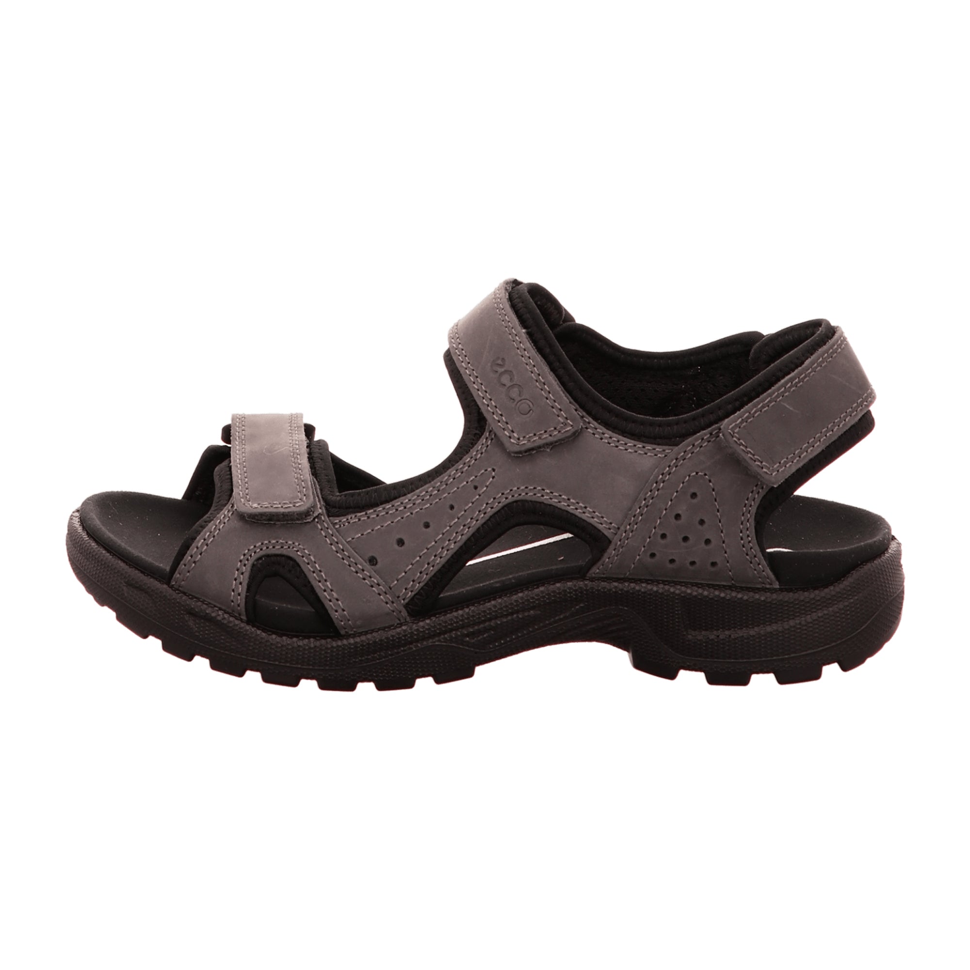 Ecco Onroads Men's Brown Leather Walking Shoes - Comfort & Durability