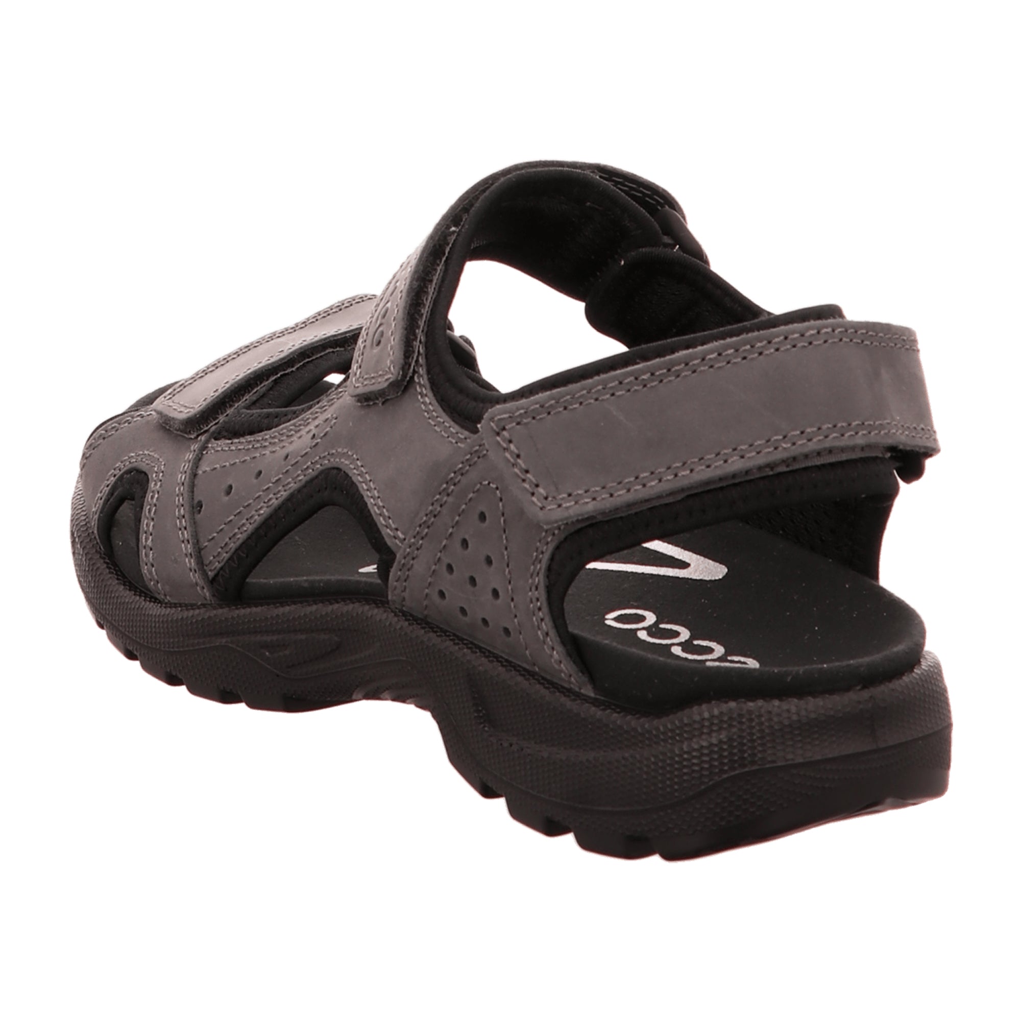 Ecco Onroads Men's Brown Leather Walking Shoes - Comfort & Durability