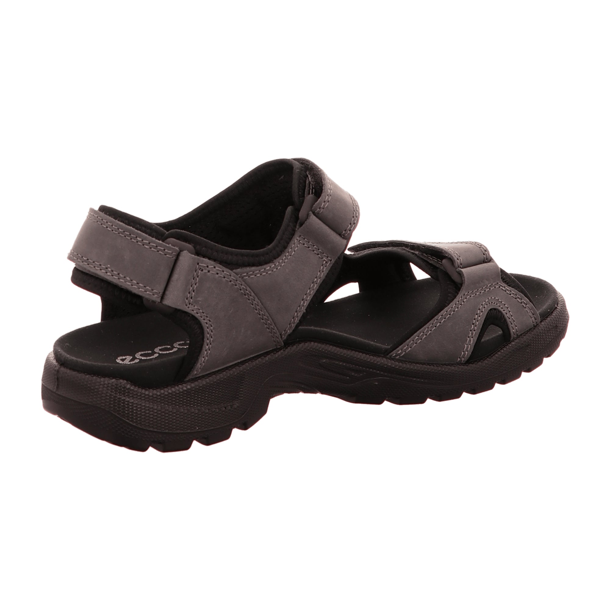 Ecco Onroads Men's Brown Leather Walking Shoes - Comfort & Durability