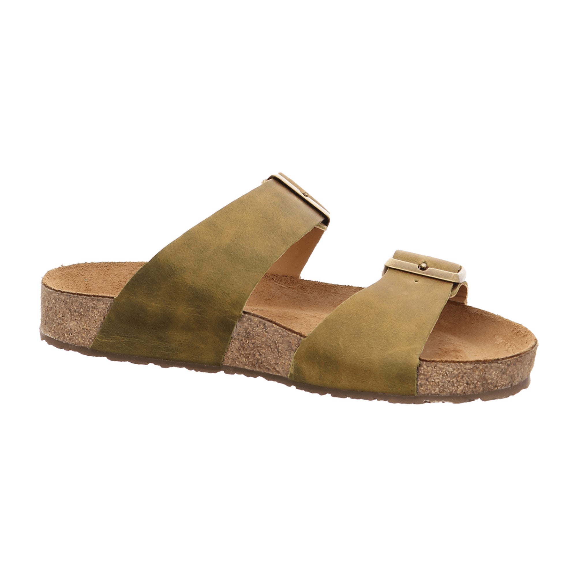 Haflinger Andrea Women's Olive Sandals - Durable and Stylish