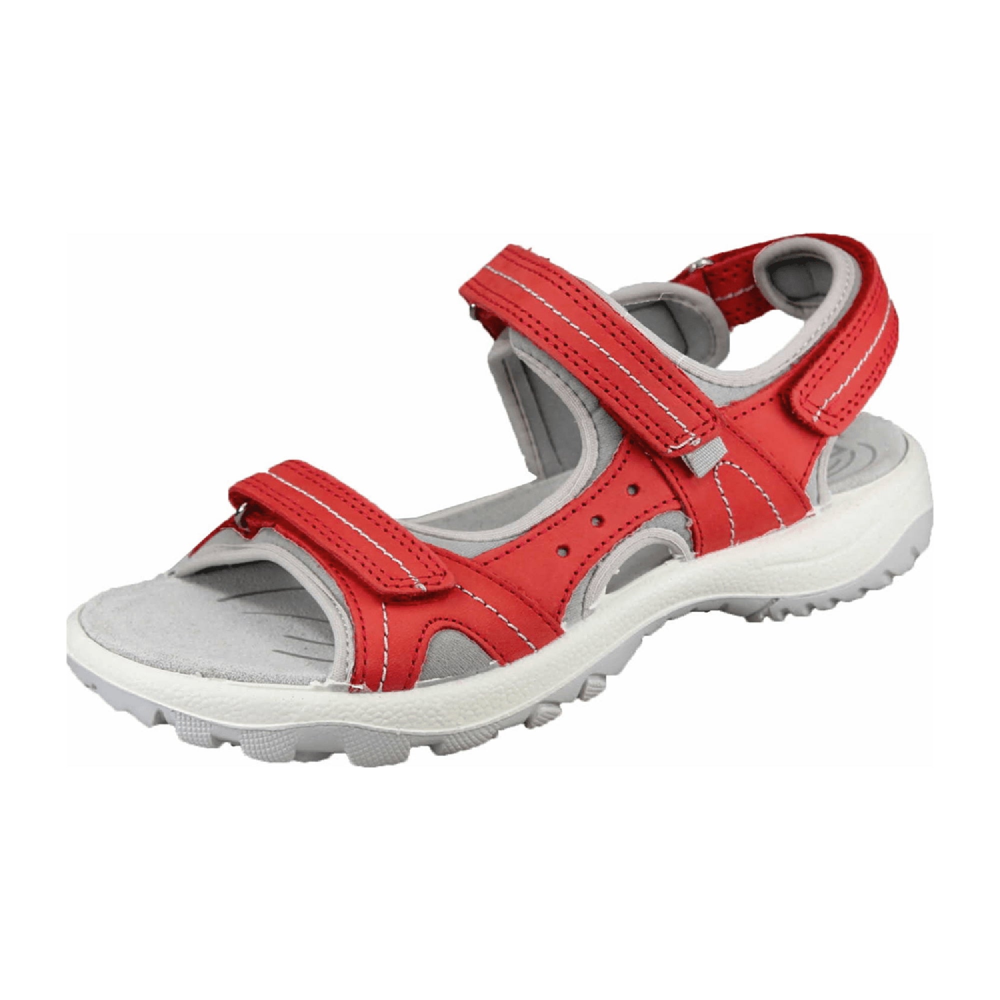 Rohde Biella 5380-41 Kiss Nubuck Women's Red Sporty Trekking Sandals