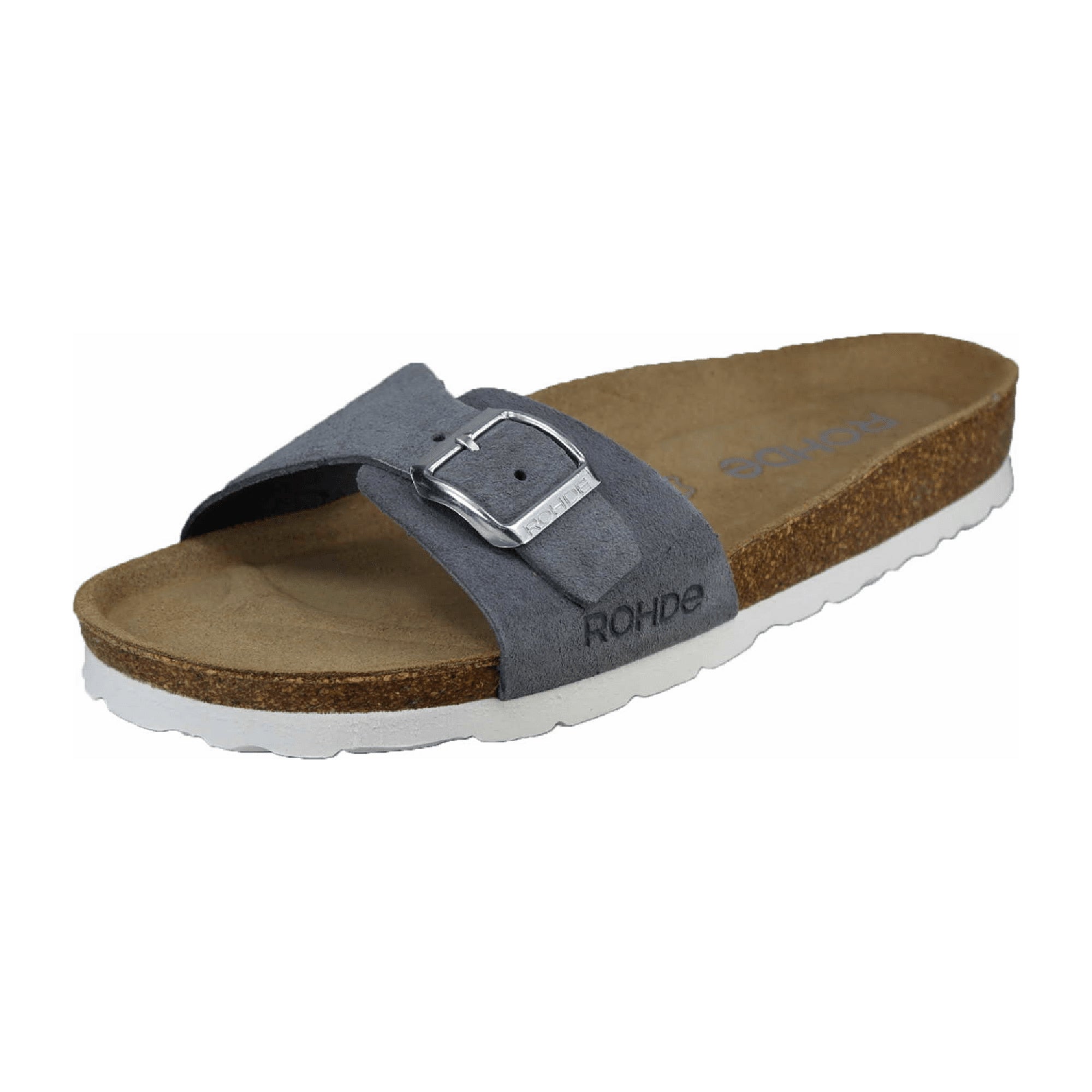 Rohde Classic Women's Gray Slip-On Sandals for Spring and Summer