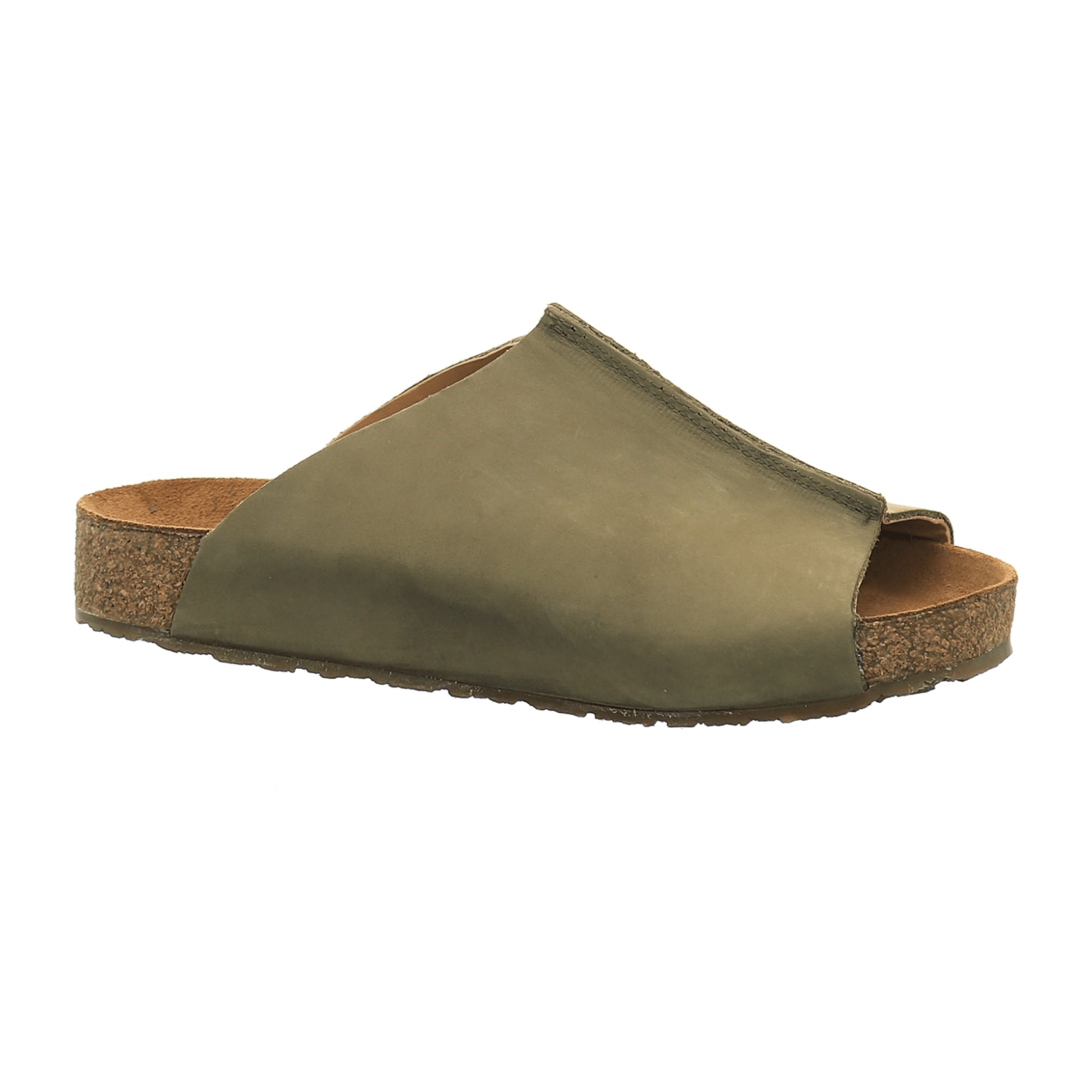 Haflinger Women's Comfortable Olive Slippers - Stylish & Durable